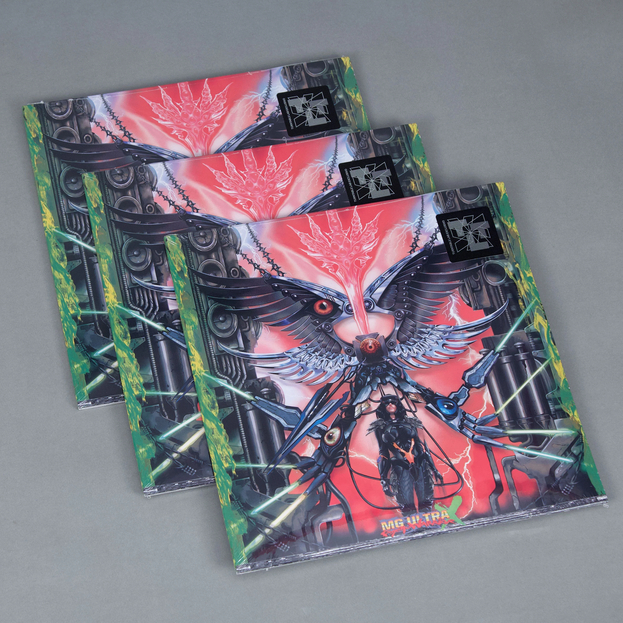 Machine Girl: PsychoWarrior - MG Ultra X (Colored Vinyl) Vinyl 2LP - Turntable Lab Exclusive - Image 4