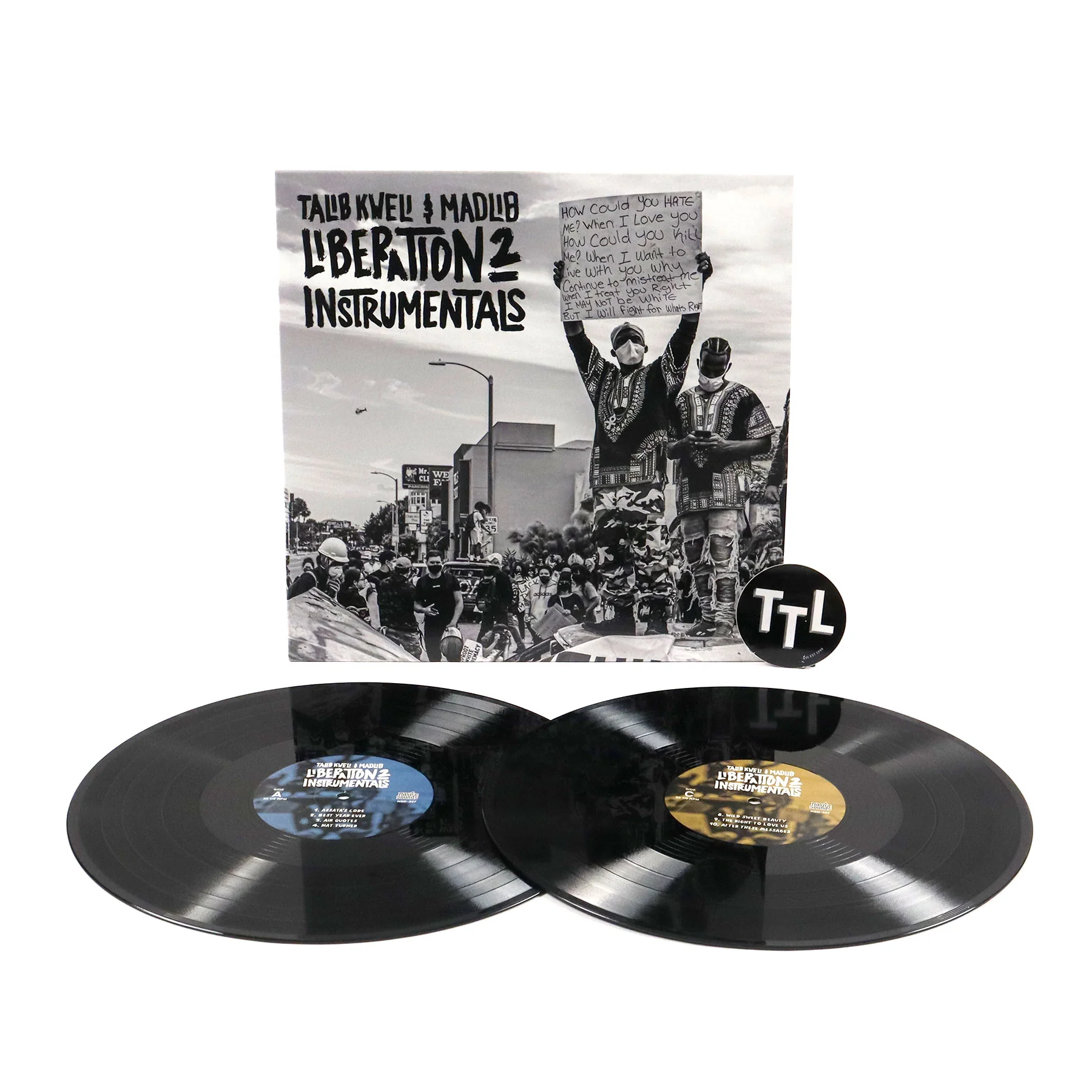 Madlib: Liberation 2 Instrumentals Vinyl 2LP - Image 2