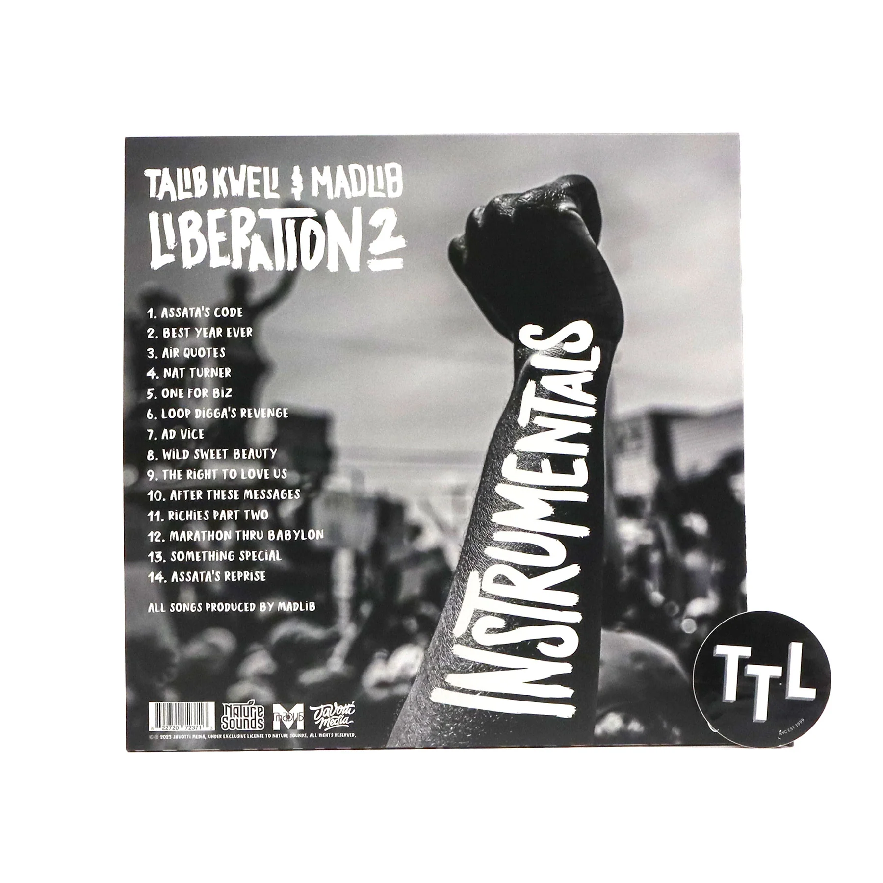 Madlib: Liberation 2 Instrumentals Vinyl 2LP - Image 3