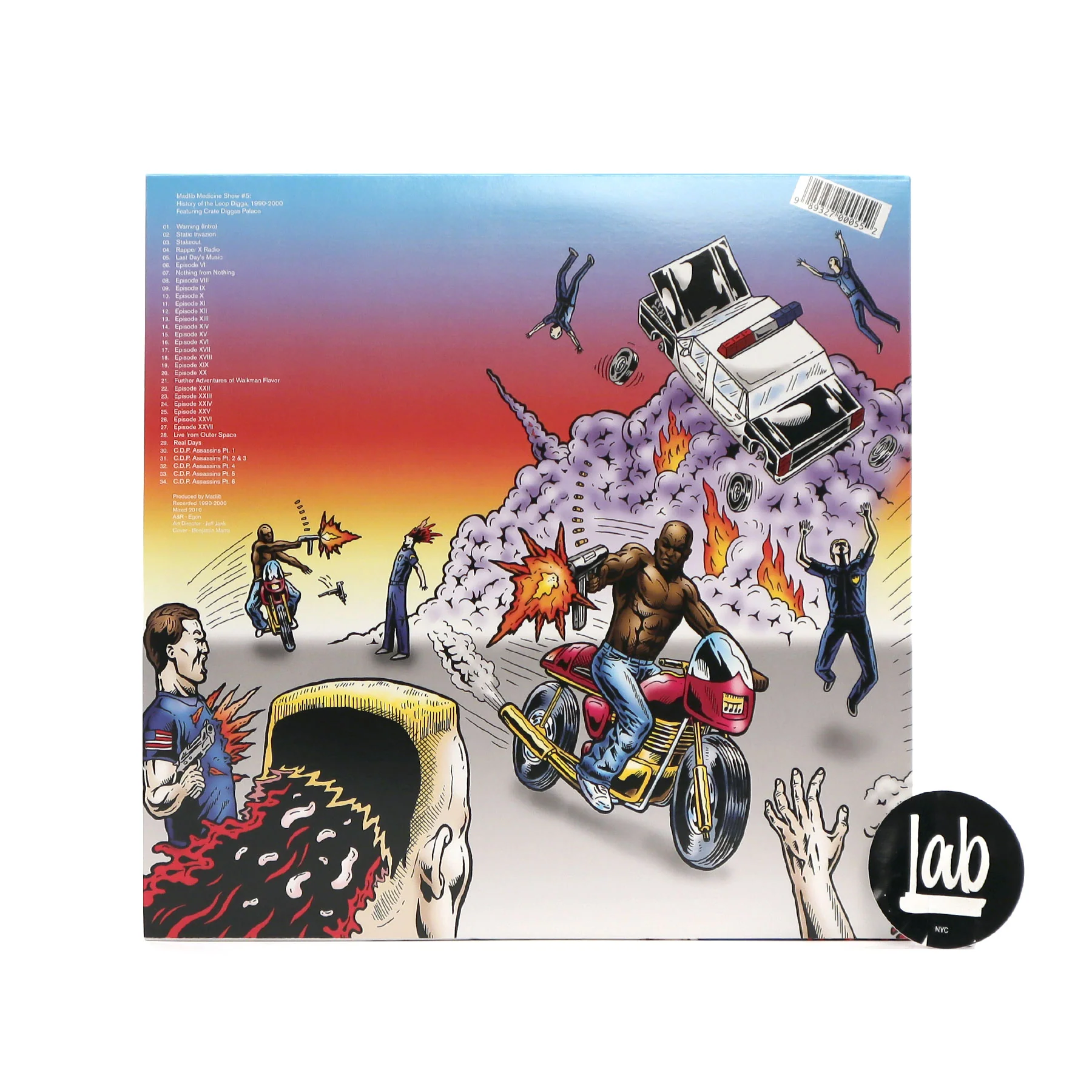 Madlib: Medicine Show No. 5 - History Of The Loop Digga 1990-2000 (Indie Exclusive Colored Vinyl) Vinyl 2LP - Image 3