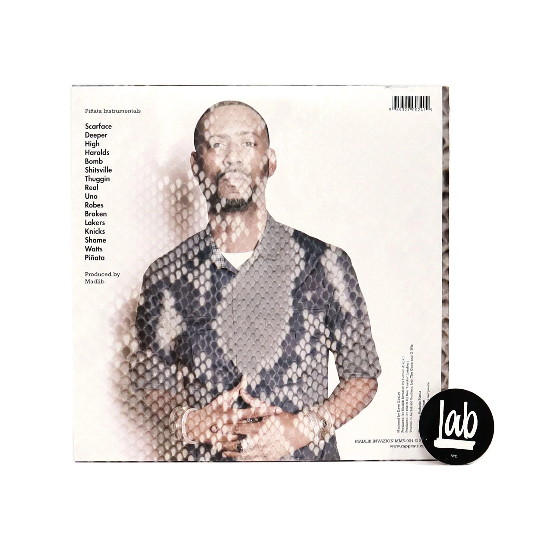 Madlib: Pinata Beats Vinyl 2LP - Image 3