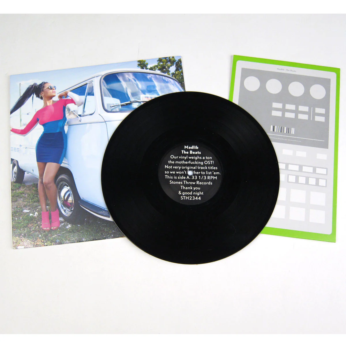Madlib: The Beats - Our Vinyl Weighs A Ton OST (Free MP3) Vinyl 10" - Image 2
