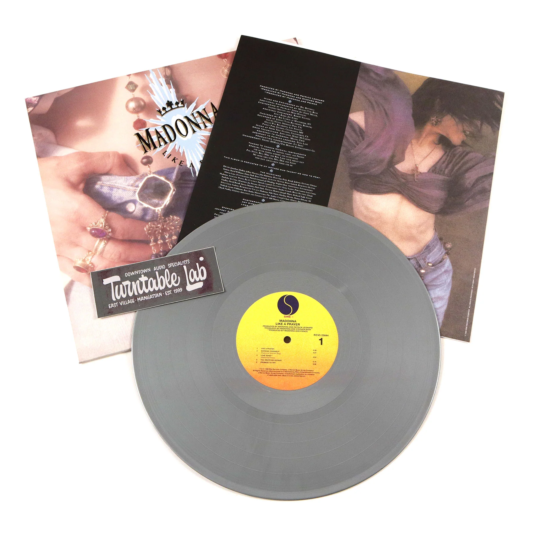Madonna: Like A Prayer (Silver Colored Vinyl) Vinyl LP - Image 2