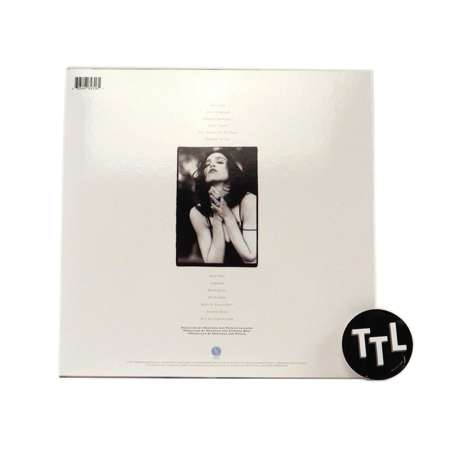 Madonna: Like A Prayer (Silver Colored Vinyl) Vinyl LP - Image 3