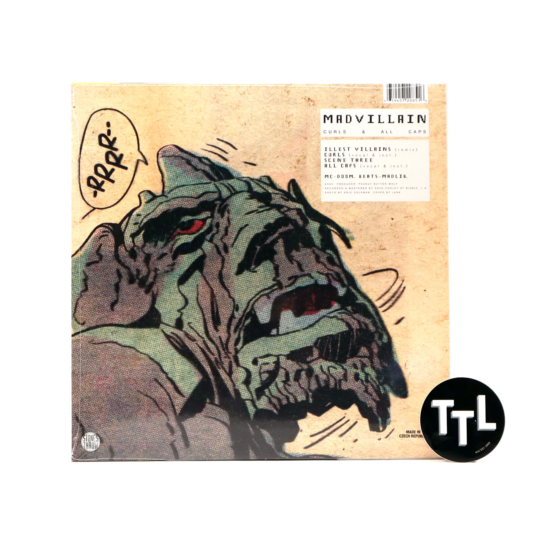 Madvillain: Curls / All Caps Vinyl 12" - Image 2