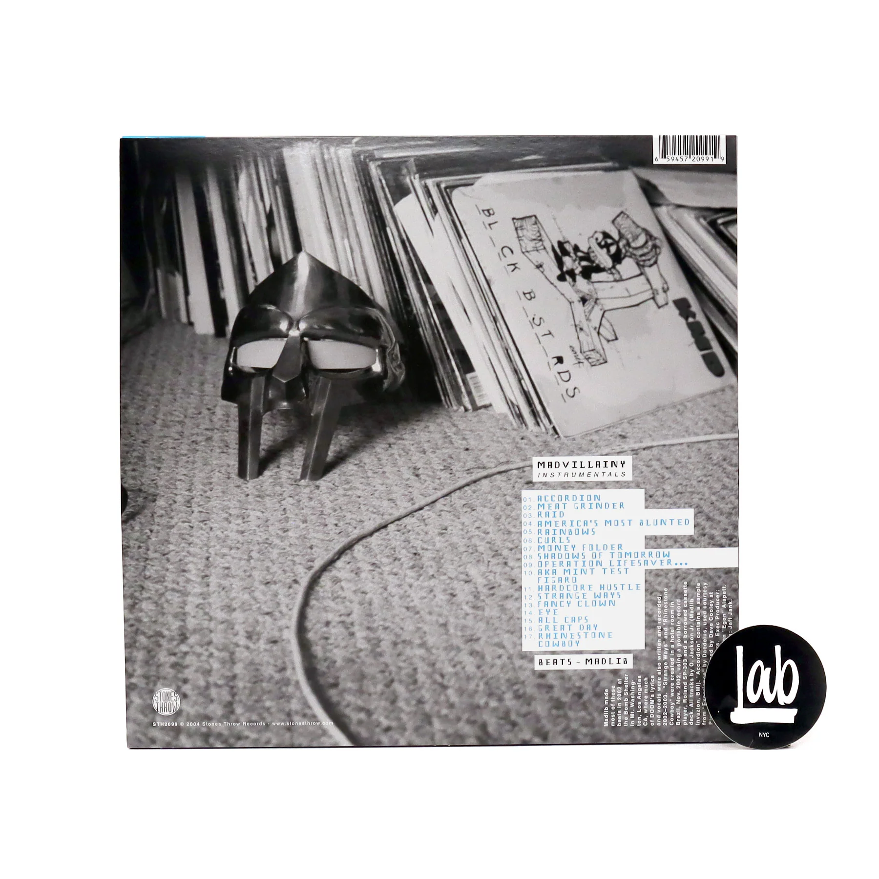 Madvillain: Madvillainy Instrumentals Vinyl 2LP - Image 3