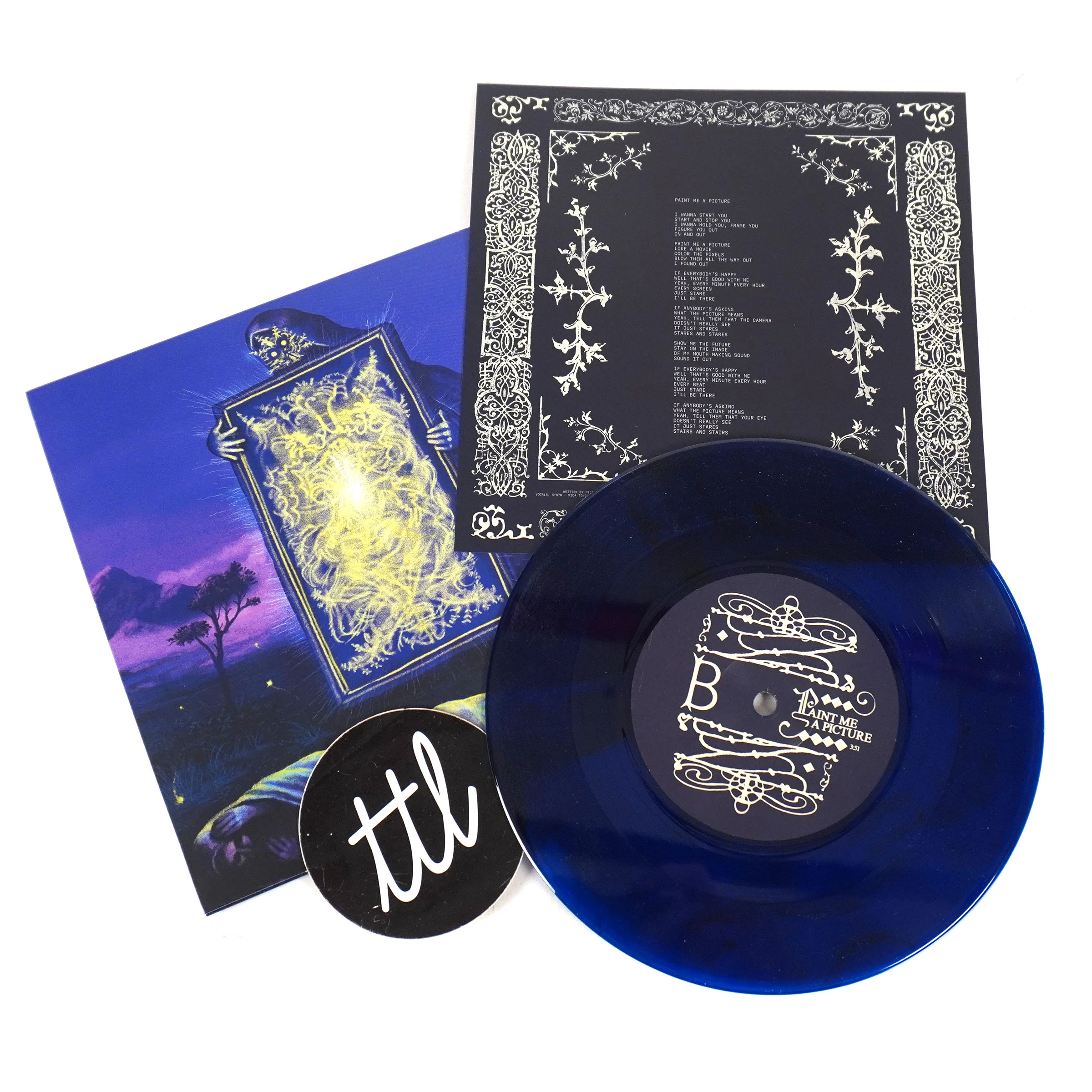 Magdalena Bay: Human Happens / Paint Me A Picture (Colored Vinyl) Vinyl 7" - Image 2