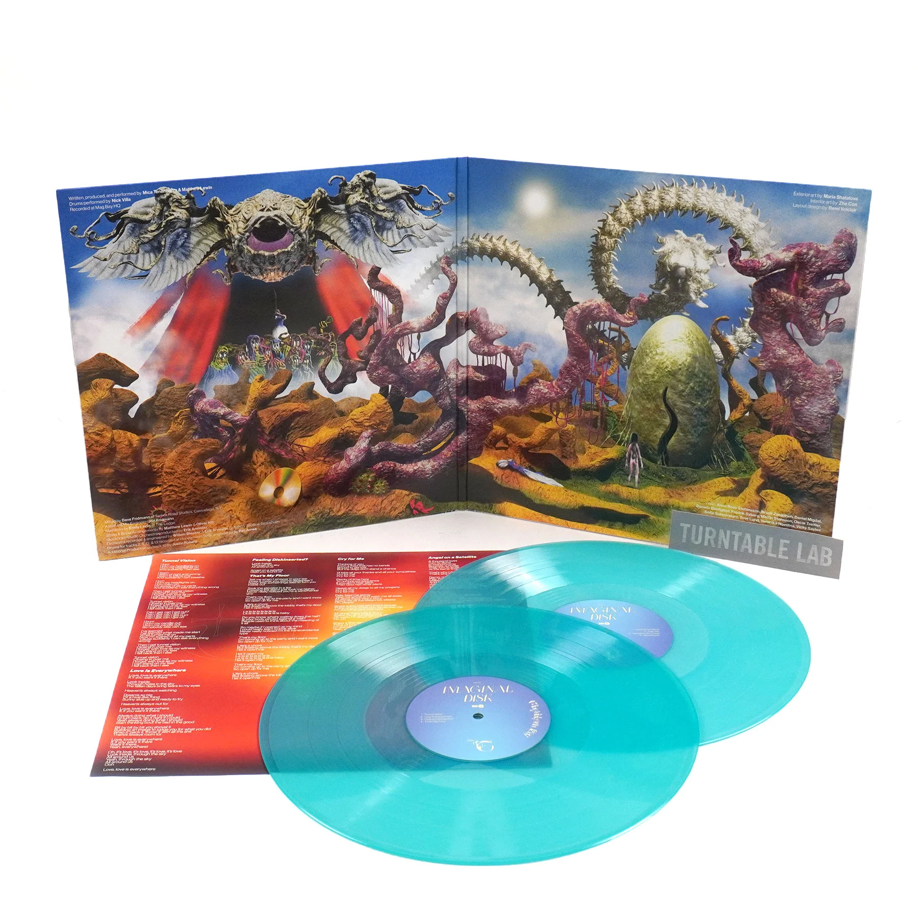 Magdalena Bay: Imaginal Disk (Indie Exclusive Blue Colored Vinyl) Vinyl 2LP - Image 2