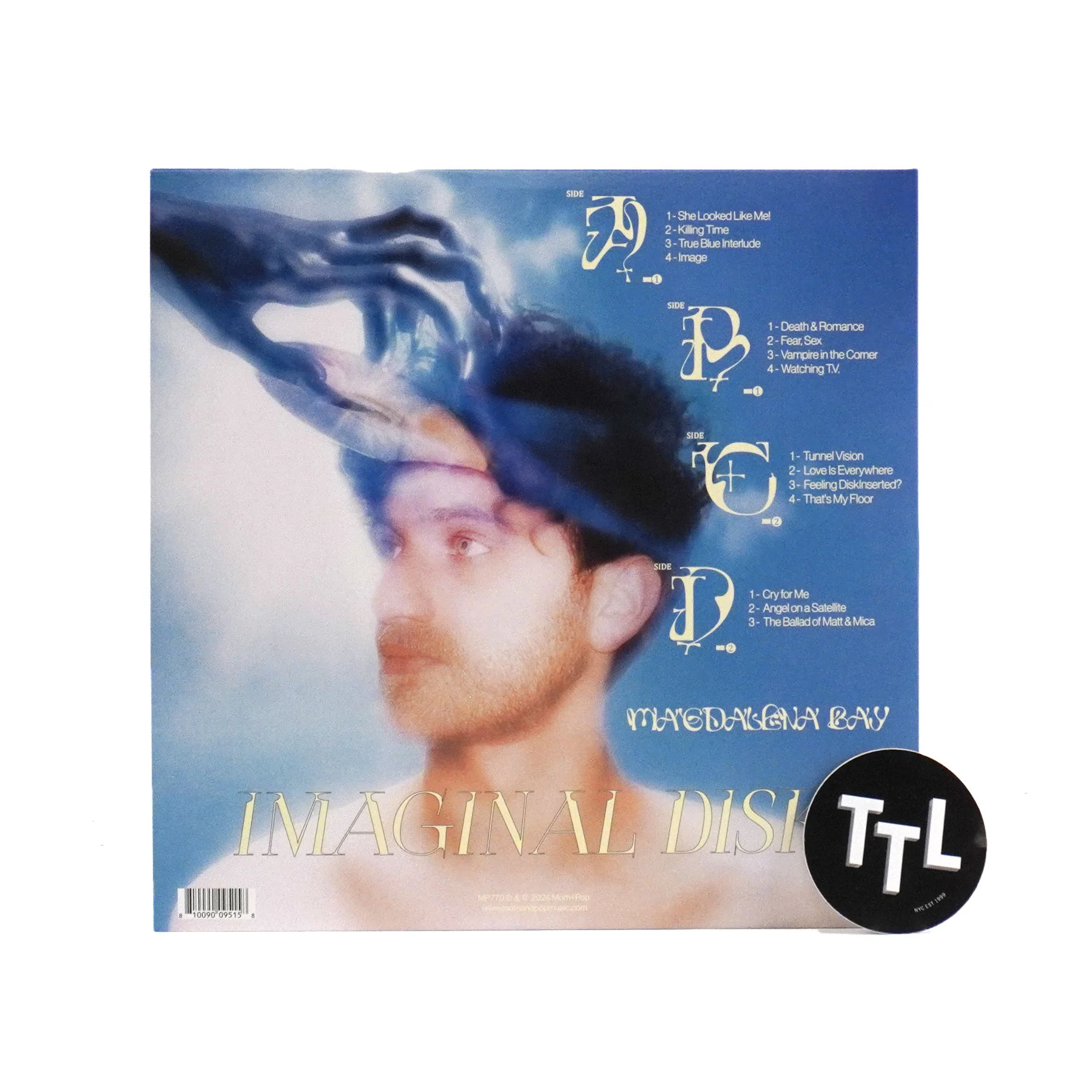 Magdalena Bay: Imaginal Disk (Indie Exclusive Blue Colored Vinyl) Vinyl 2LP - Image 3