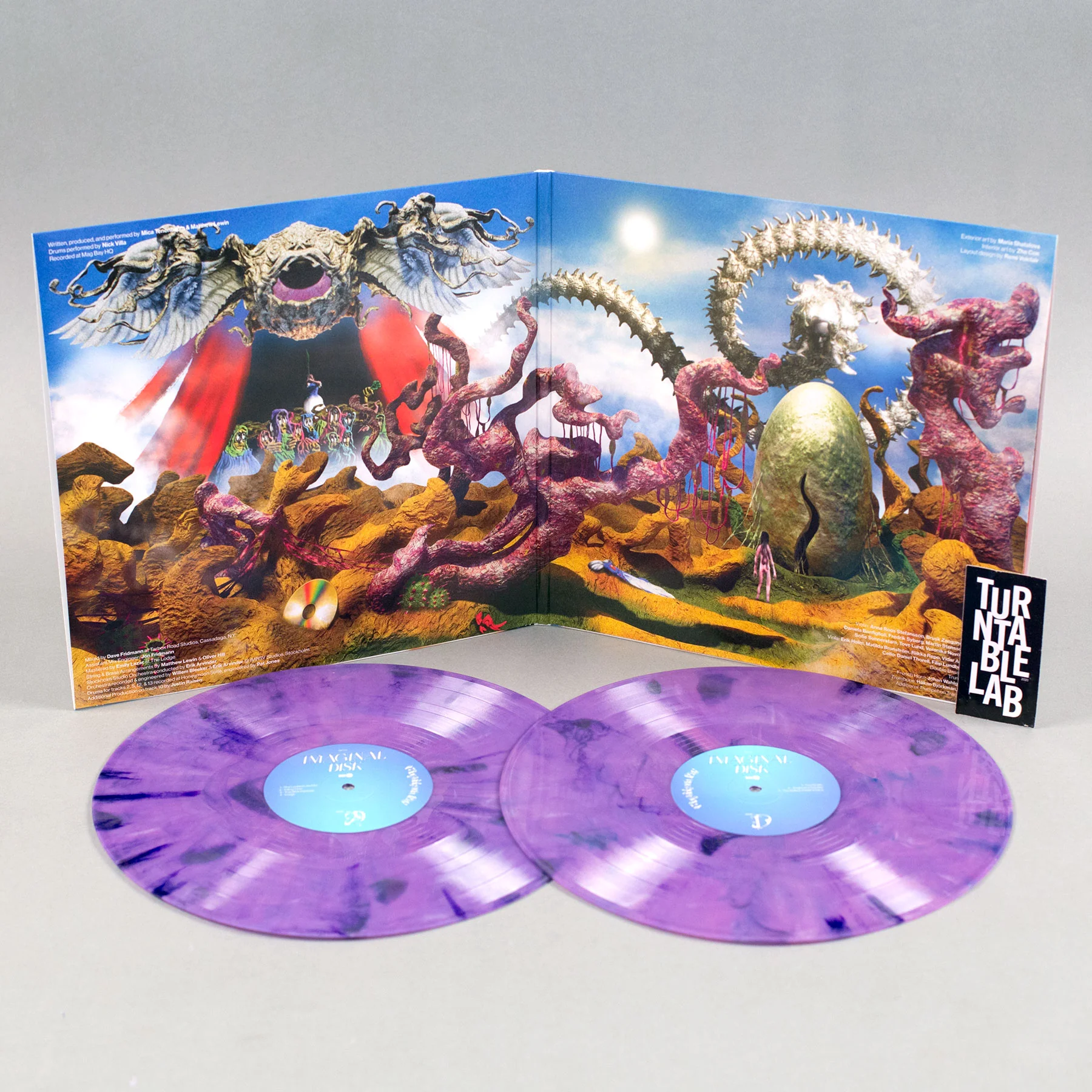 Magdalena Bay: Imaginal Disk (Purple Colored Vinyl) Vinyl 2LP - Turntable Lab Exclusive - Image 2