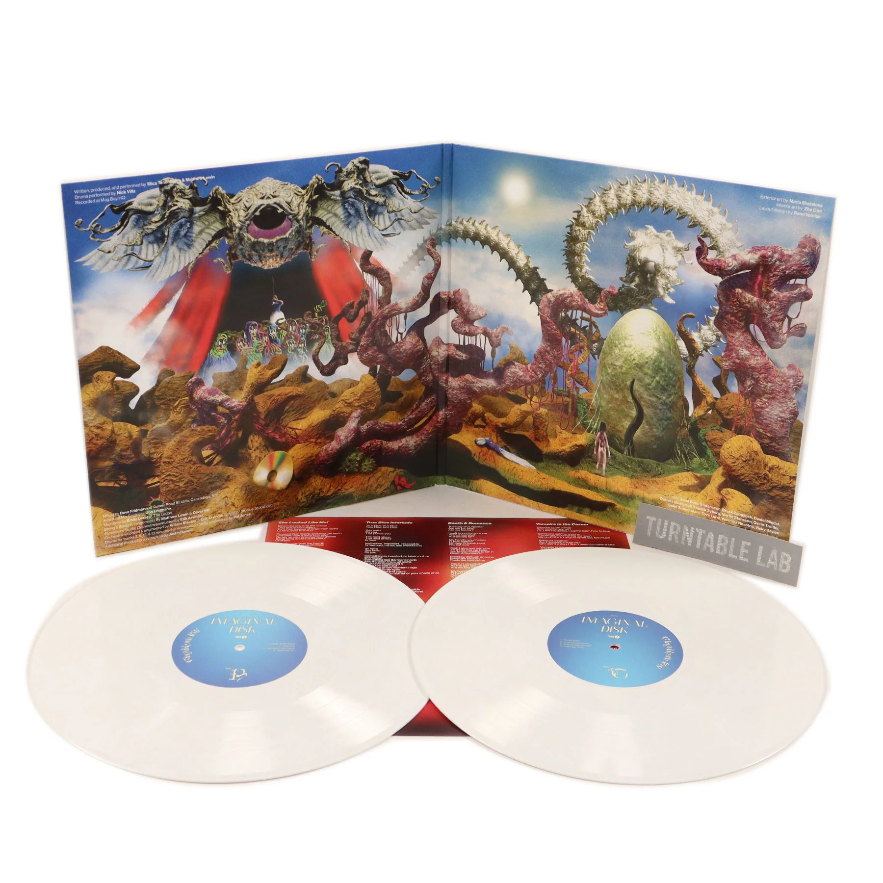 Magdalena Bay: Imaginal Disk (White Colored Vinyl) Vinyl 2LP - Image 2
