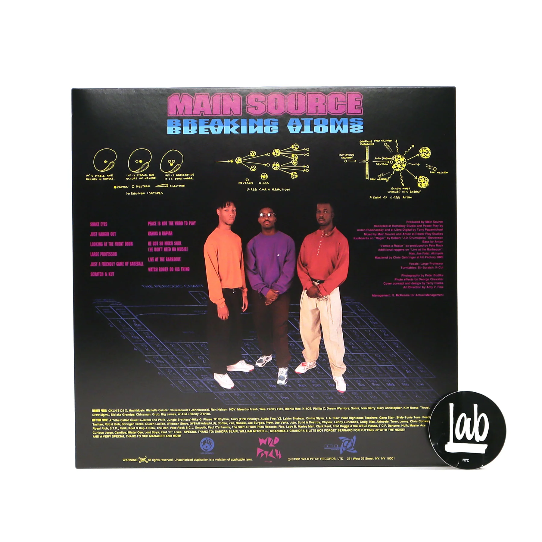 Main Source: Breaking Atoms Vinyl LP - Image 2