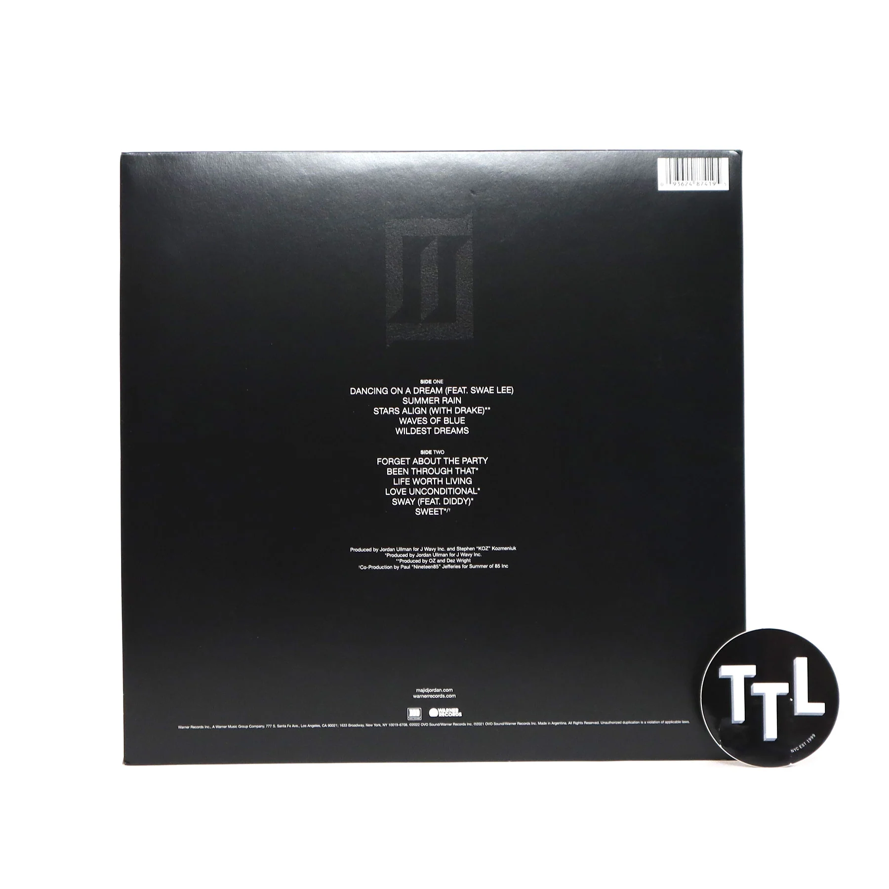 Majid Jordan: Wildest Dreams Vinyl LP - Image 3
