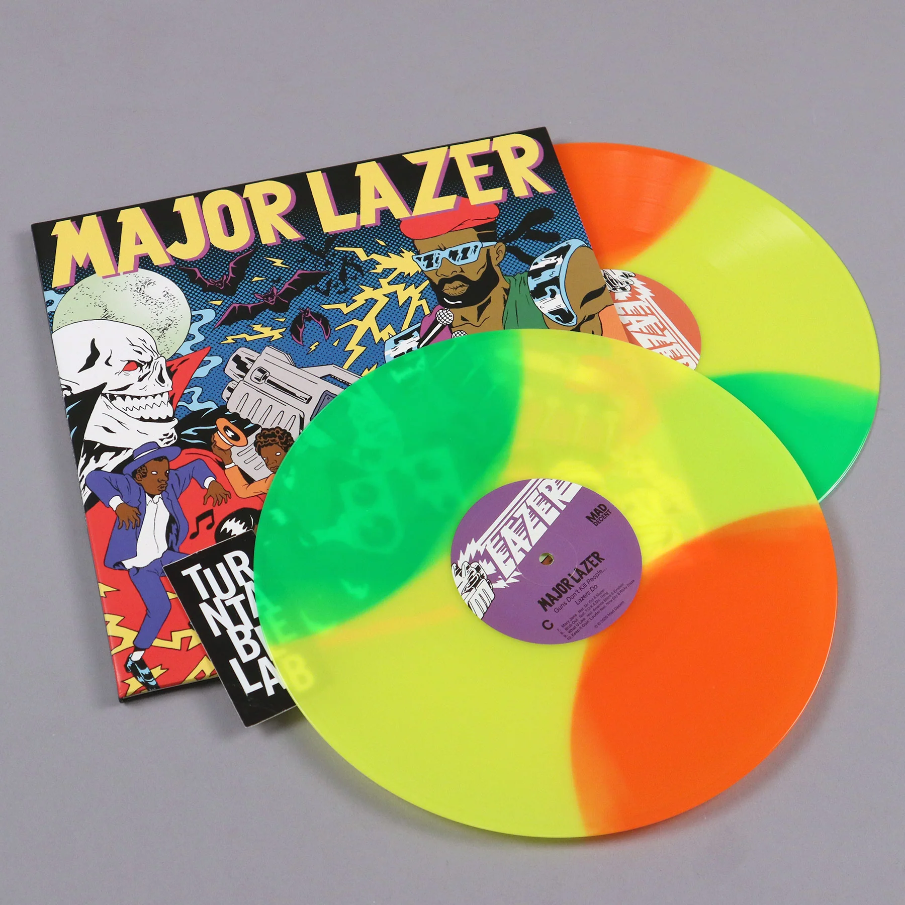 Major Lazer: Guns Don't Kill People... Lazers Do (Colored Vinyl) Vinyl 2LP - Turntable Lab Exclusive - Image 3
