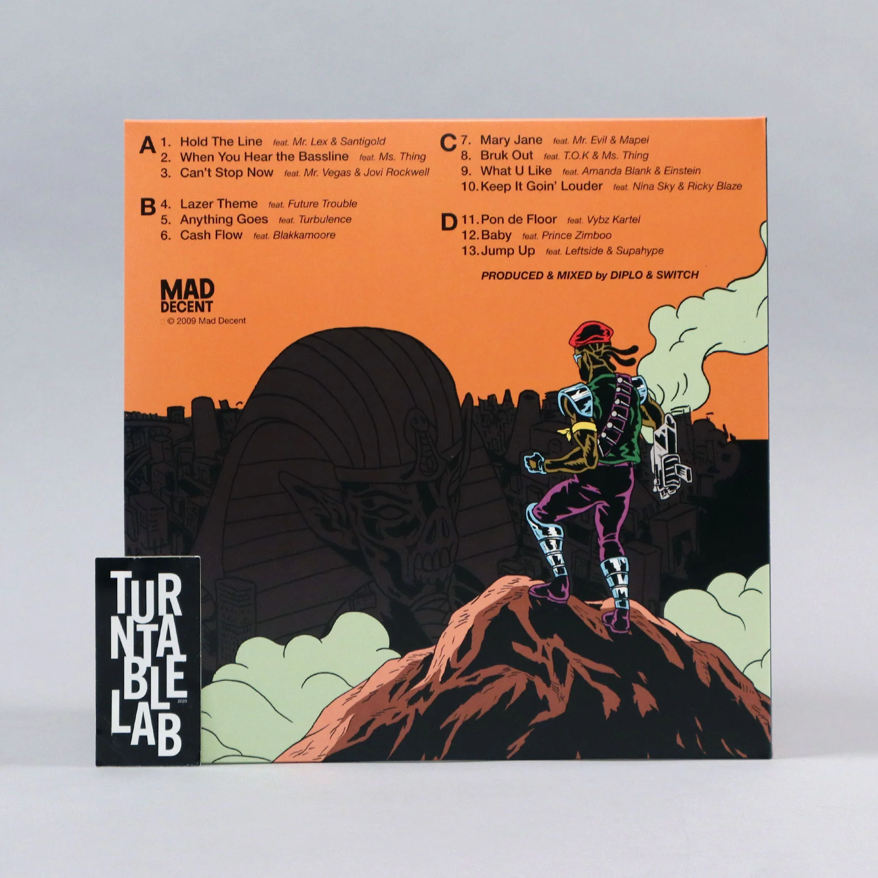 Major Lazer: Guns Don't Kill People... Lazers Do (Colored Vinyl) Vinyl 2LP - Turntable Lab Exclusive - Image 4