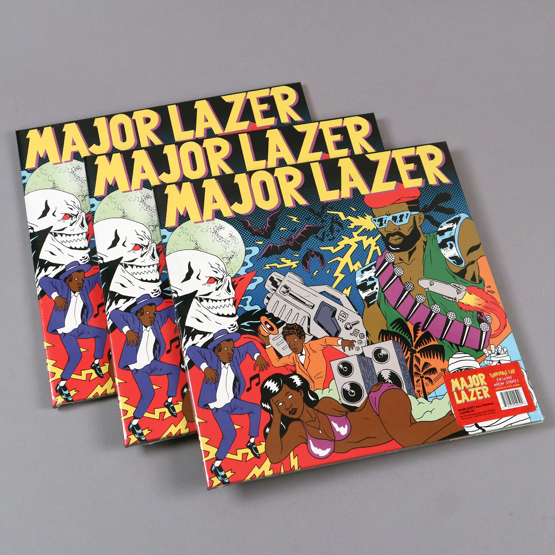 Major Lazer: Guns Don't Kill People... Lazers Do (Colored Vinyl) Vinyl 2LP - Turntable Lab Exclusive - Image 6