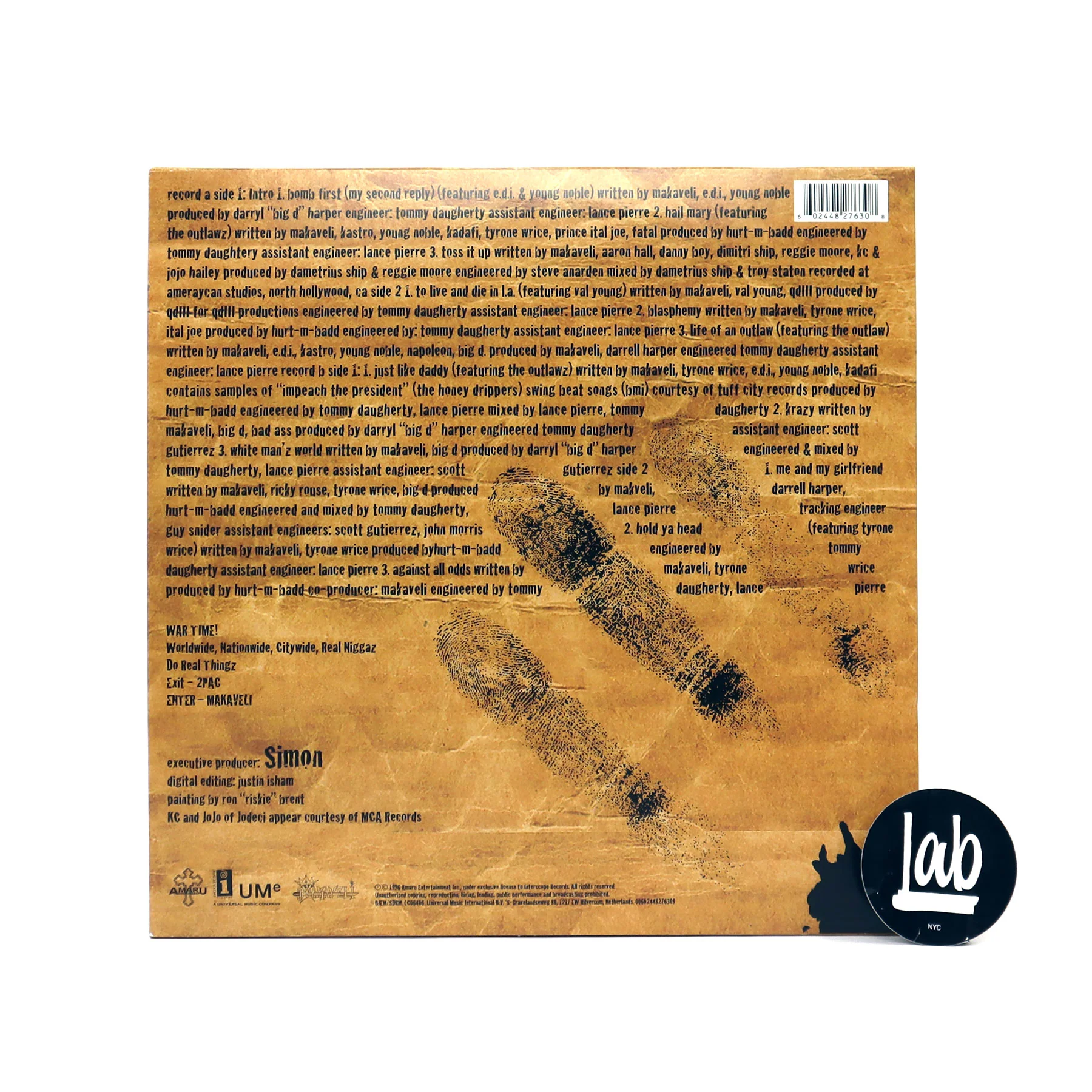 Makaveli: The Don Killuminati - The 7 Day Theory (2Pac) (180g) Vinyl 2LP - Image 3