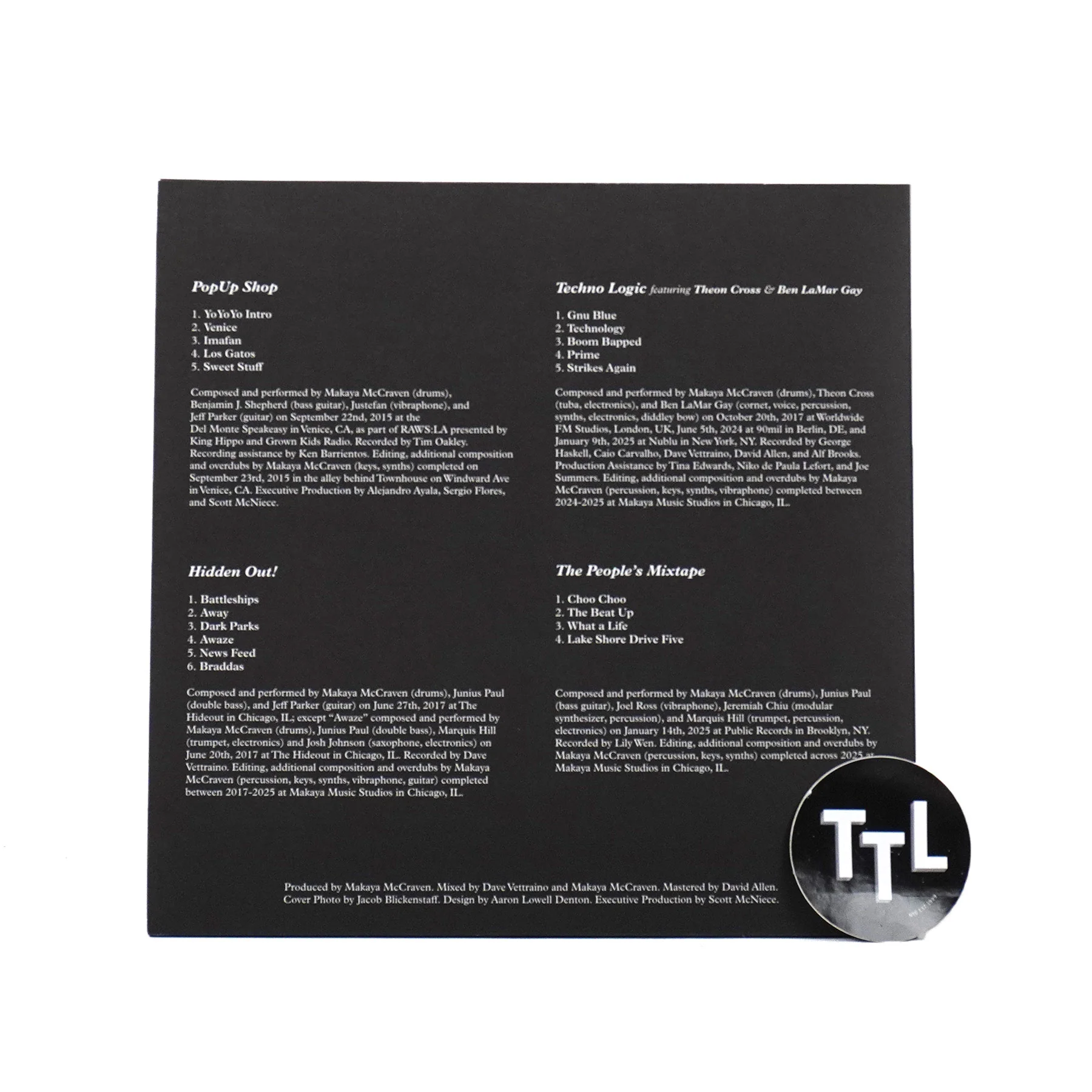 Makaya McCraven: Off The Record Vinyl 2LP - Image 3