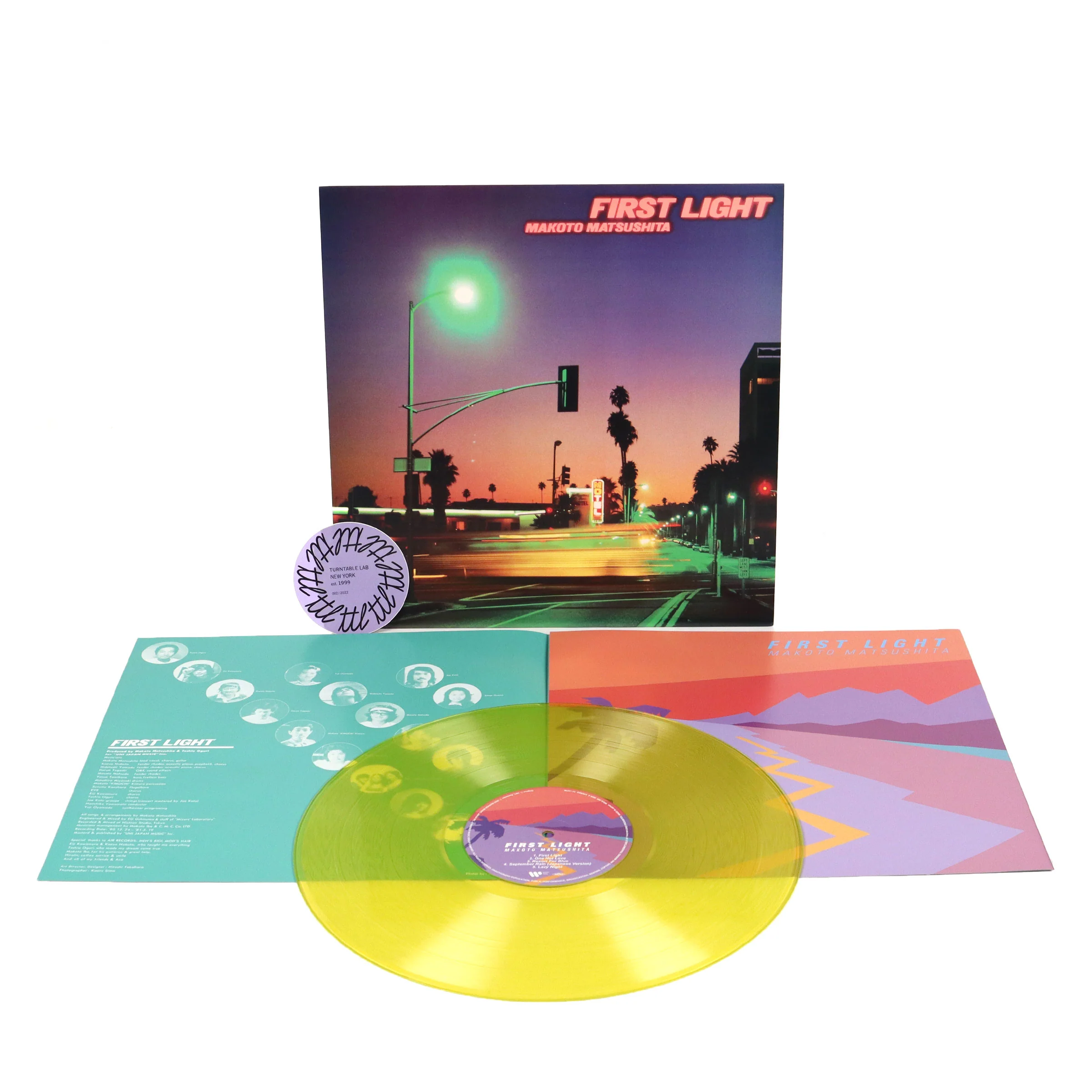 Makoto Matsushita: First Light (Japan Import, Lime Colored Vinyl) Vinyl LP - Image 2