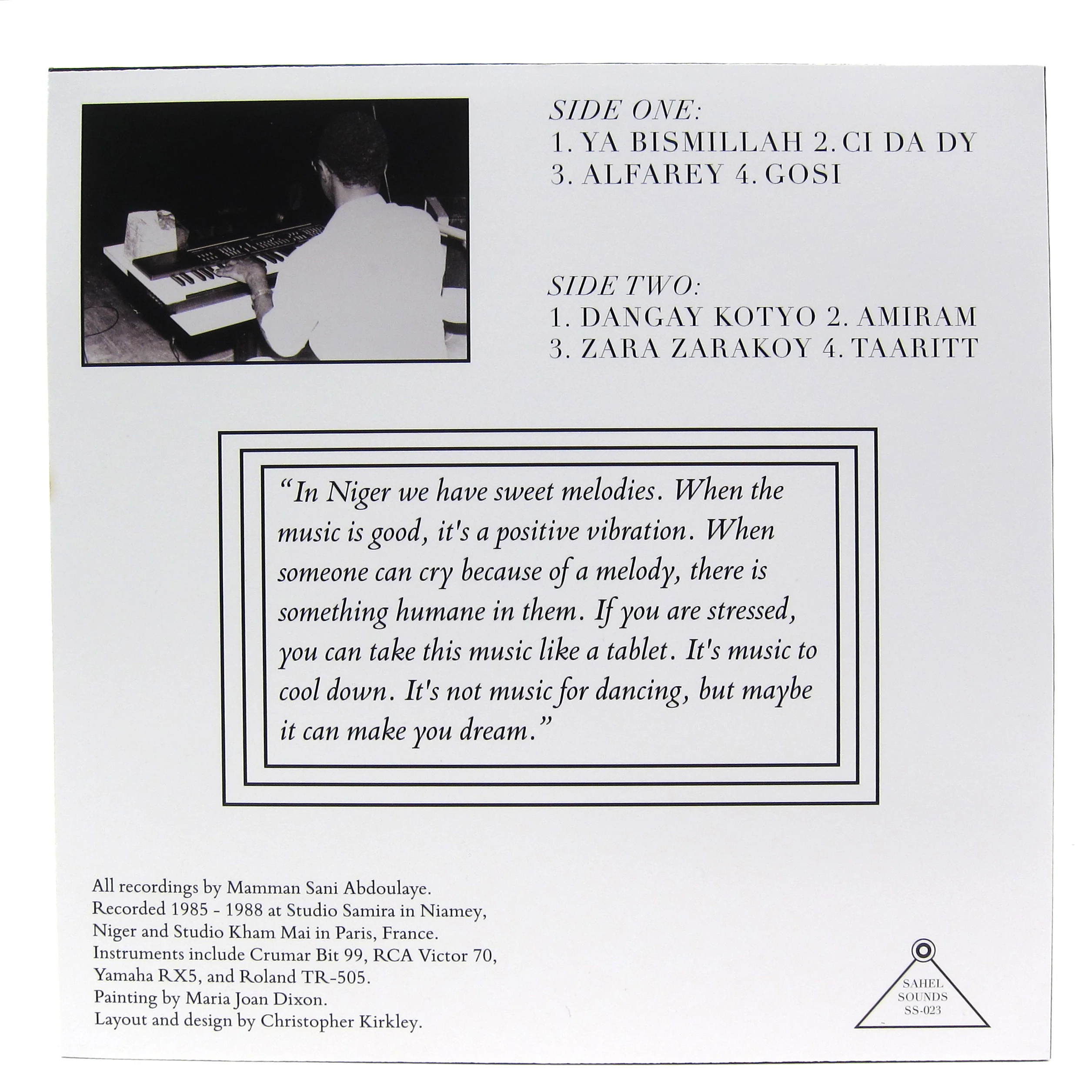 Mamman Sani: Taaritt Vinyl LP - Image 2