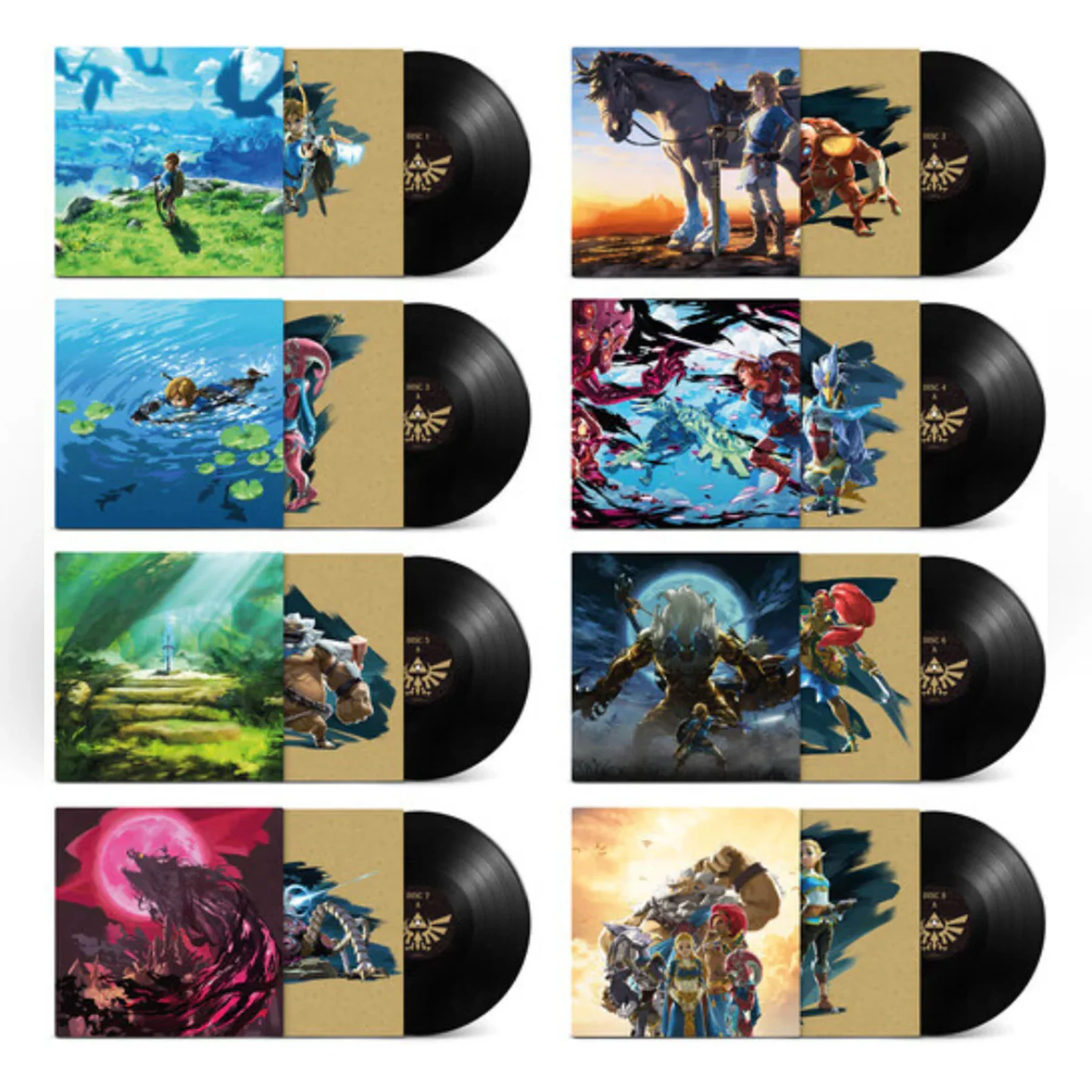 Manaka Kataoka: The Legend Of Zelda - Breath Of The Wild Vinyl 8LP Boxset - PRE-ORDER - Image 2