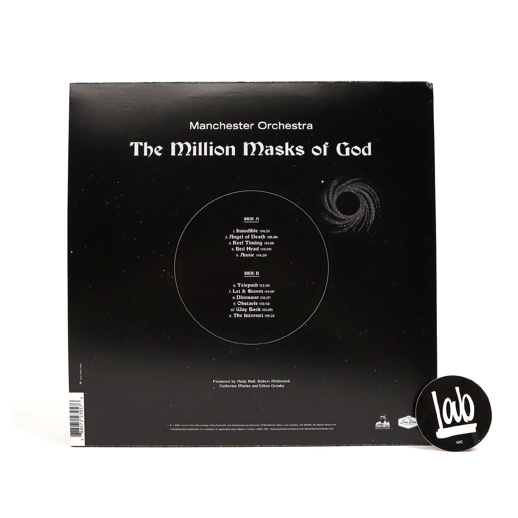 Manchester Orchestra: The Million Masks Of God (Indie Exclusive Color Vinyl) Vinyl LP - Image 4