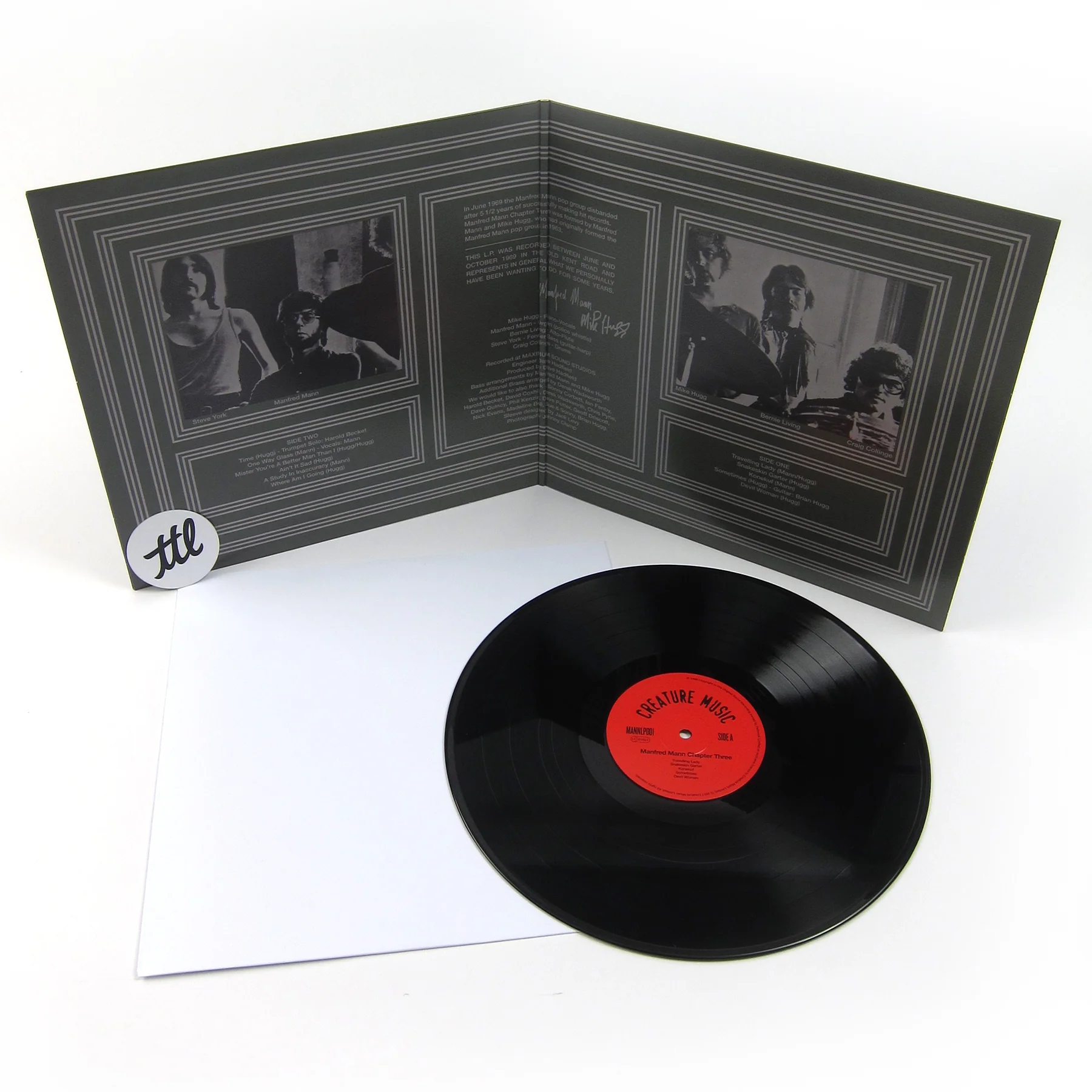 Manfred Mann Chapter Three: Manfred Mann Chapter Three Vinyl LP - Image 2