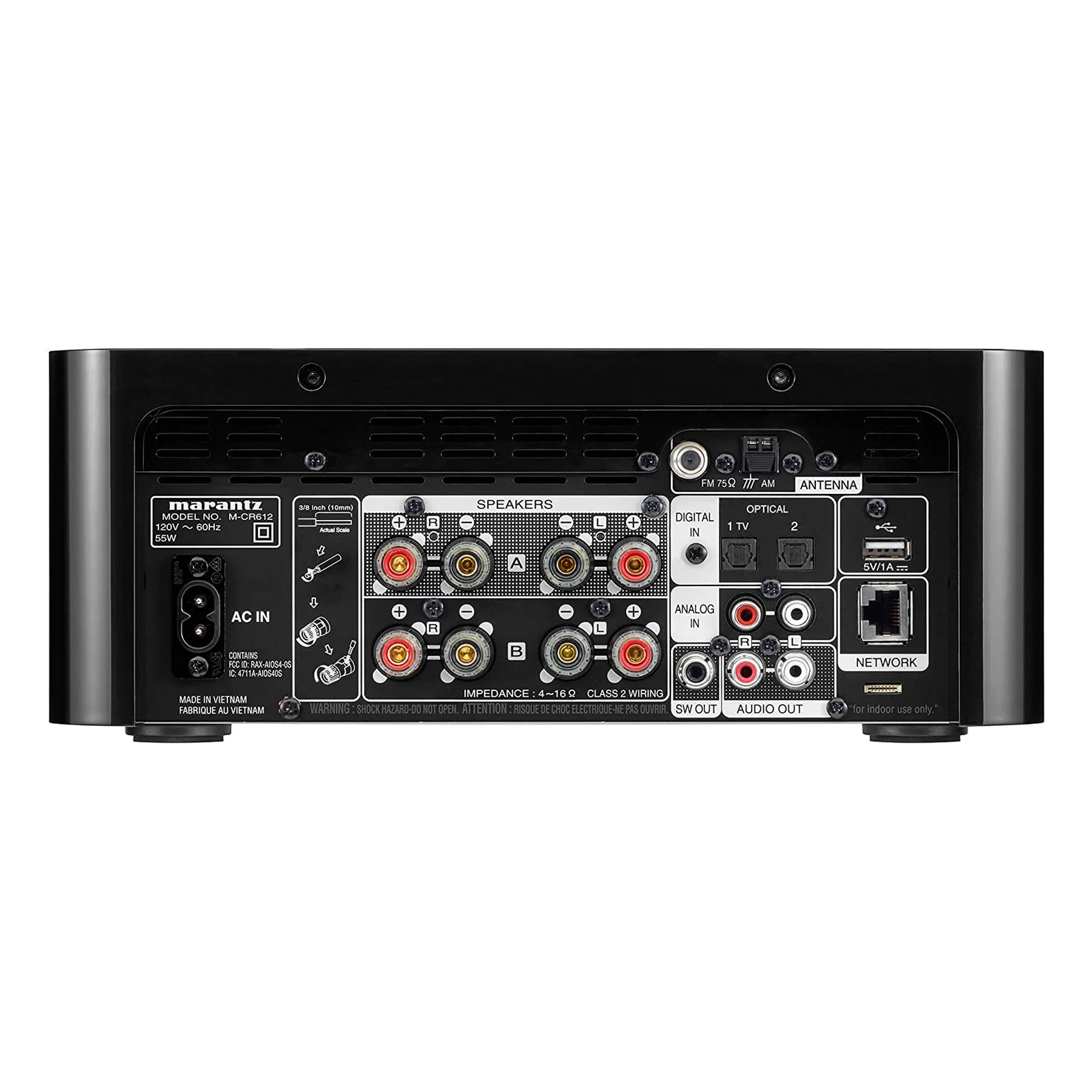 Marantz: M-CR612 Compact Network CD Player / Receiver - Image 2