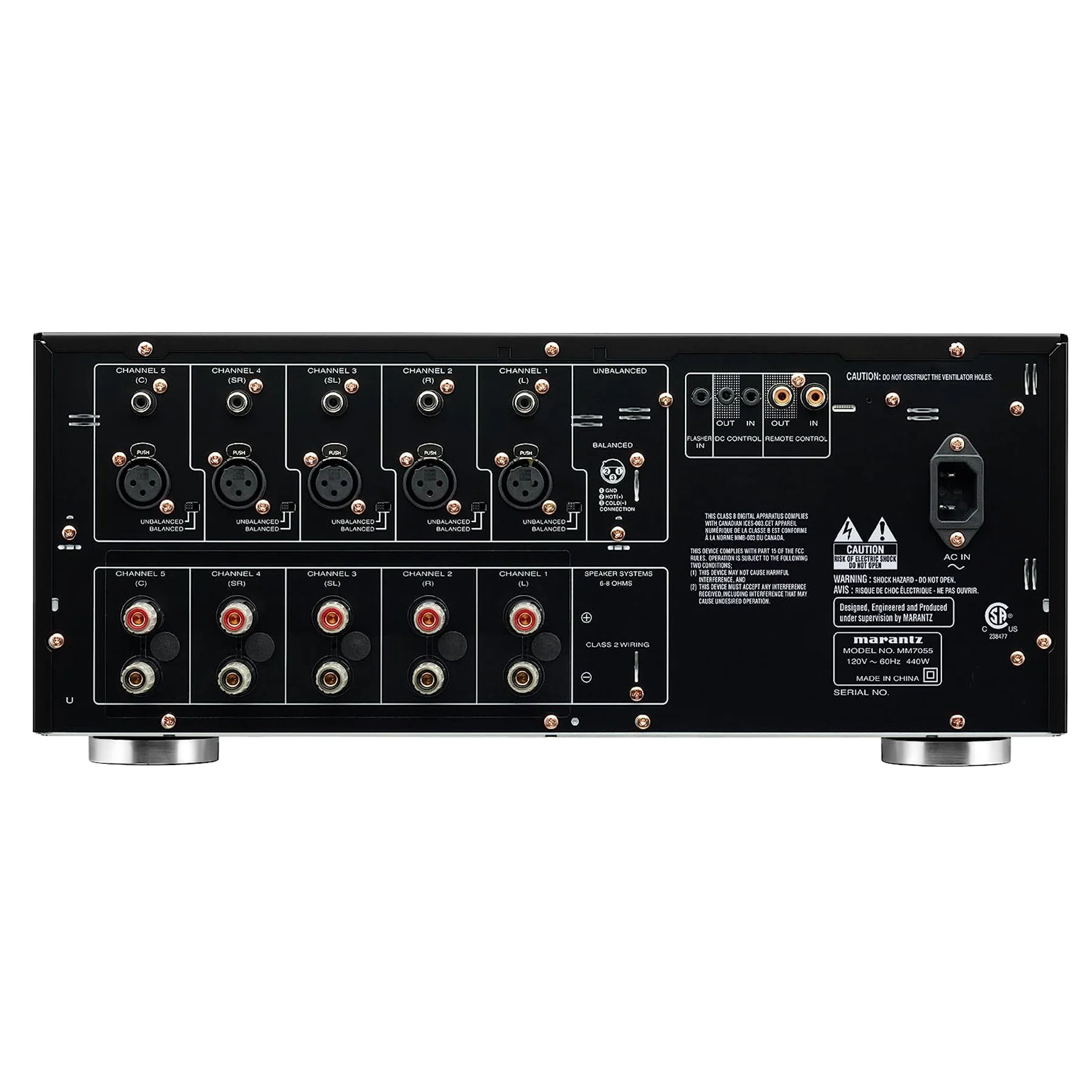 Marantz: MM7055 Power Amplifier - Image 2
