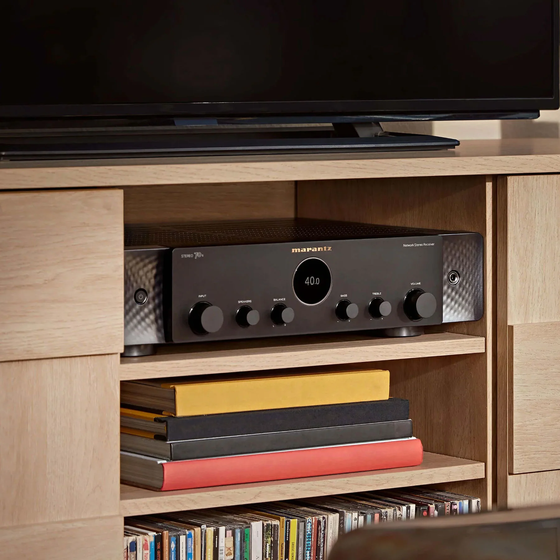 Marantz: Stereo 70s Slimline Integrated Amplifier / Receiver (eARC, Bluetooth, HEOS) - Image 2
