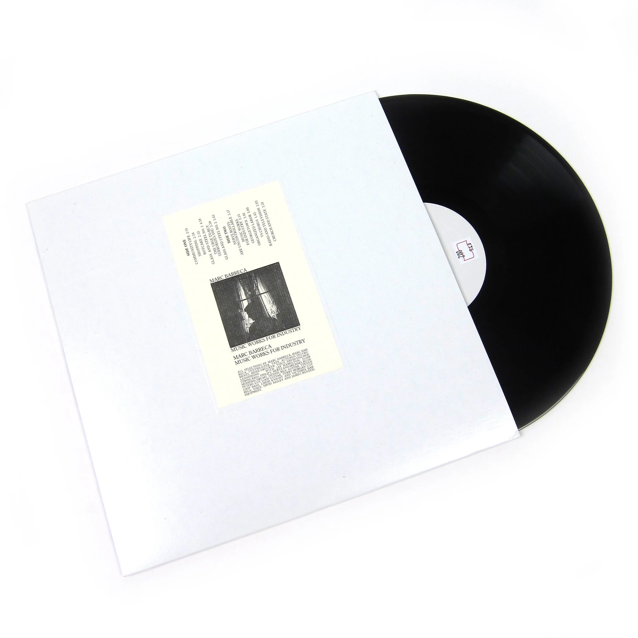 Marc Barreca: Music Works For Industry Vinyl LP