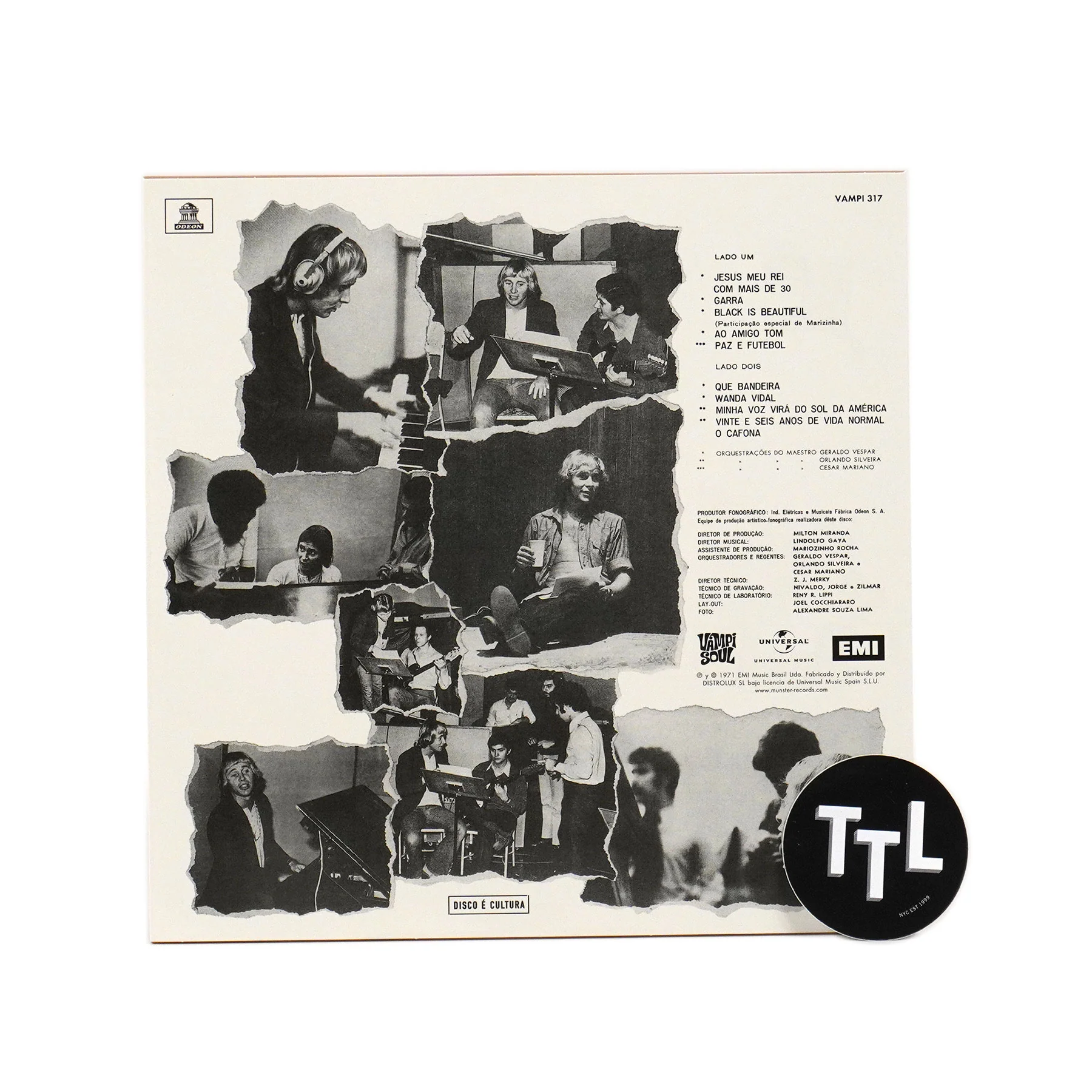 Marcos Valle: Garra Vinyl LP - Image 2