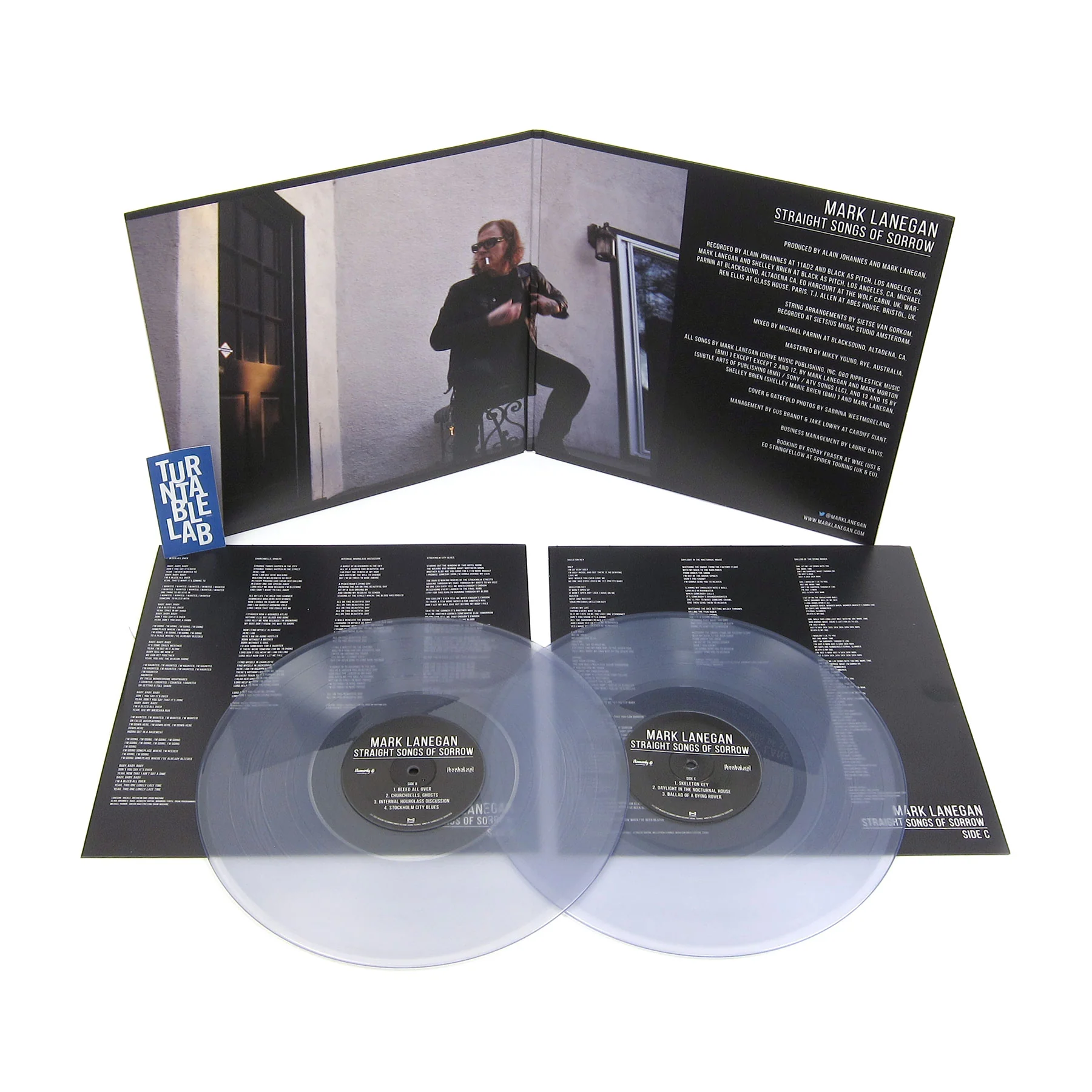 Mark Lanegan: Straight Songs Of Sorrow (180g Colored Vinyl) Vinyl 2LP - Image 2