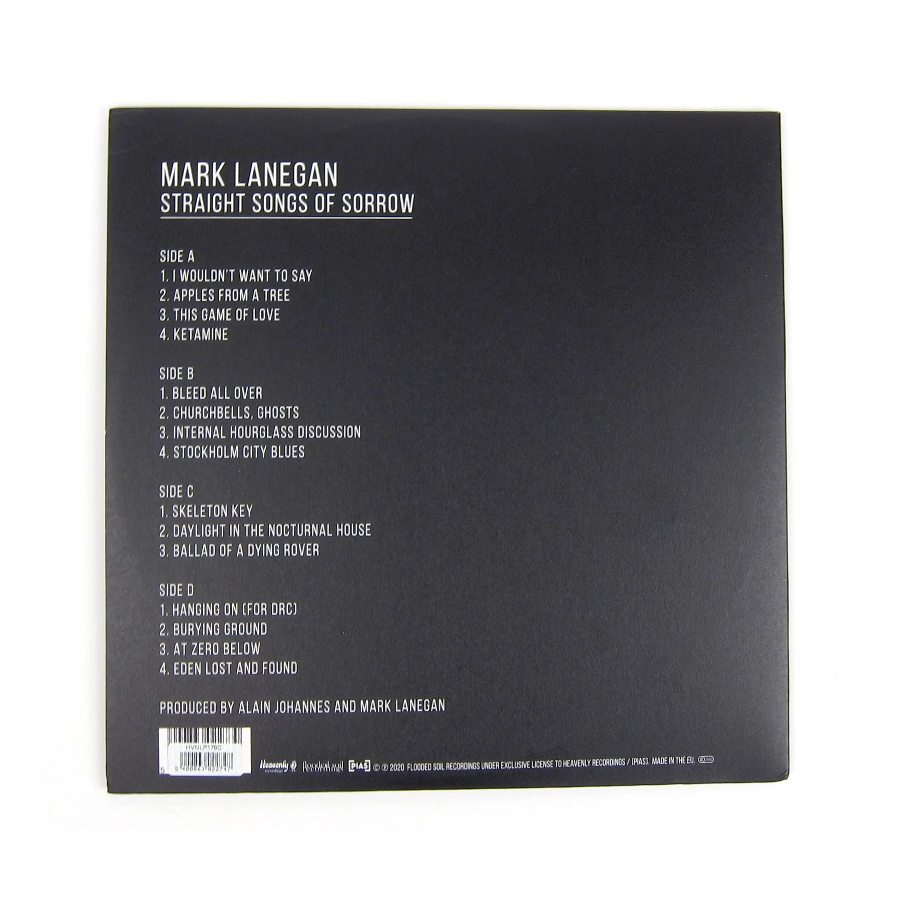 Mark Lanegan: Straight Songs Of Sorrow (180g Colored Vinyl) Vinyl 2LP - Image 3