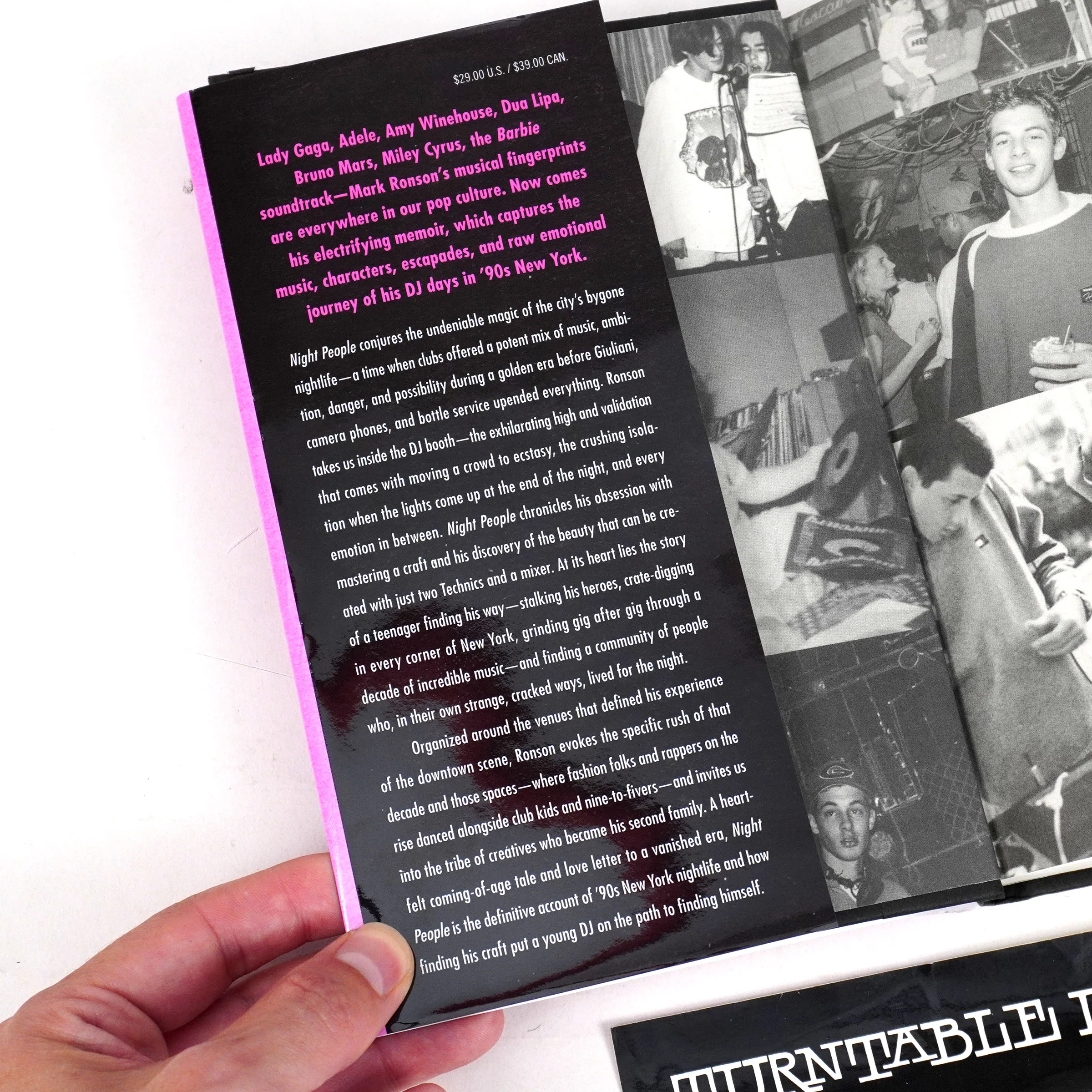 Mark Ronson: Night People - How To Be A DJ In '90s New York City Hardcover Book - Image 3
