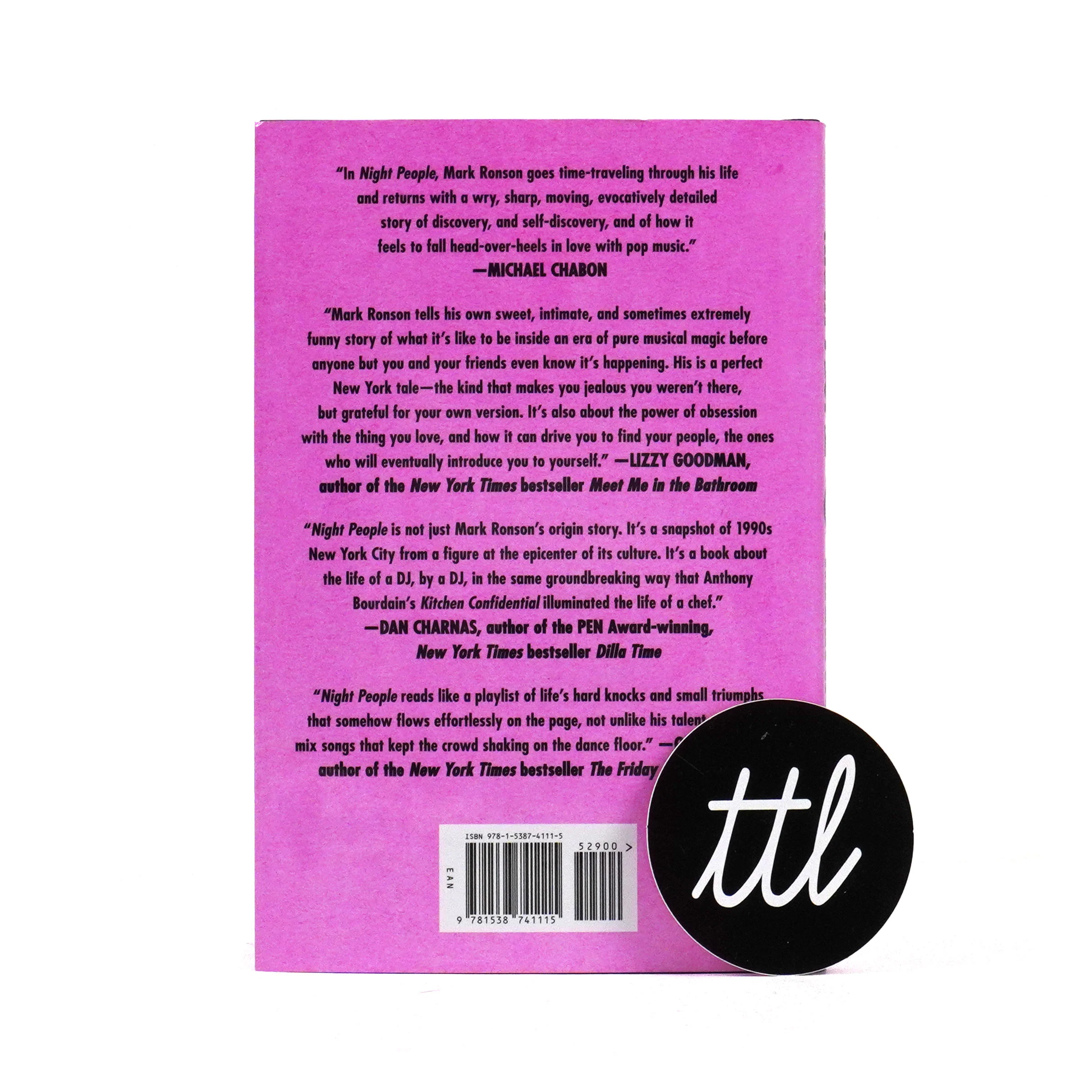 Mark Ronson: Night People - How To Be A DJ In '90s New York City Hardcover Book - Image 5