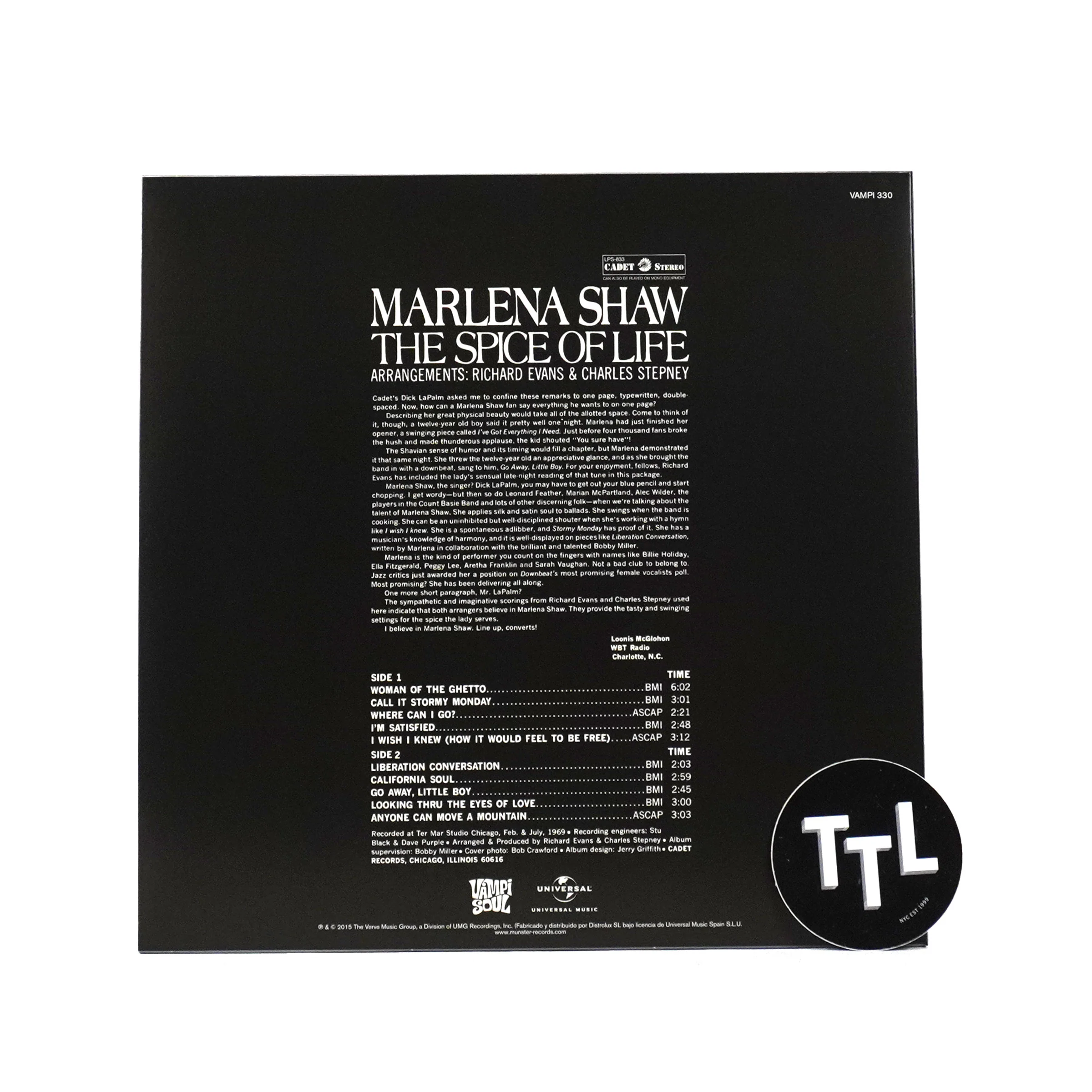 Marlena Shaw: The Spice Of Life (180g) Vinyl LP - Image 2