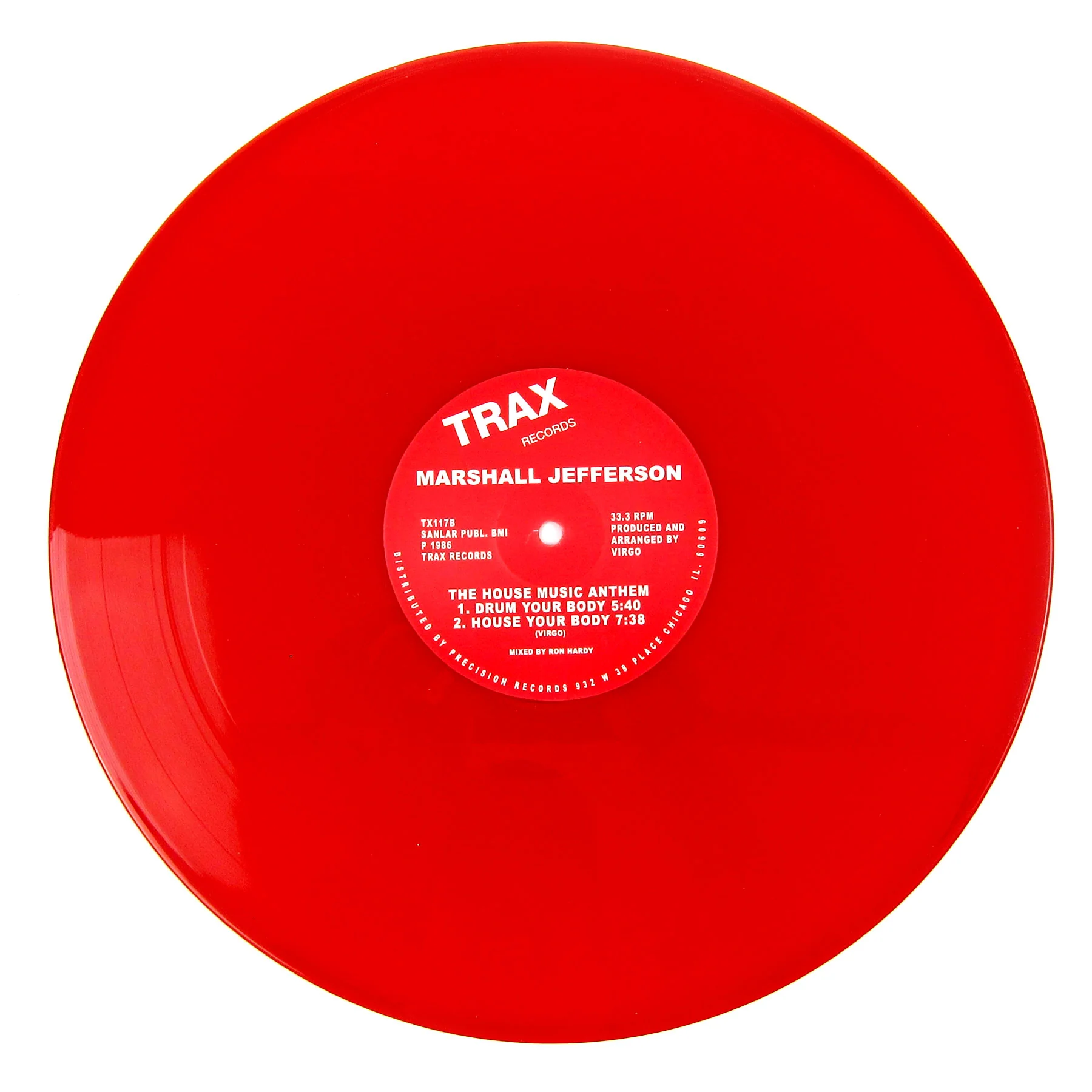 Marshall Jefferson: The House Music Anthem - Move Your Body (Colored Vinyl) Vinyl 12" - Image 2
