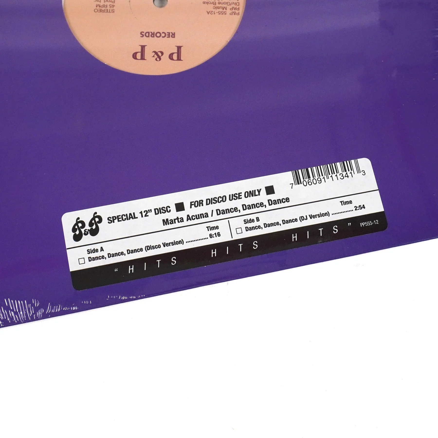 Marta Acuna: Dance, Dance, Dance Vinyl 12" - Image 4