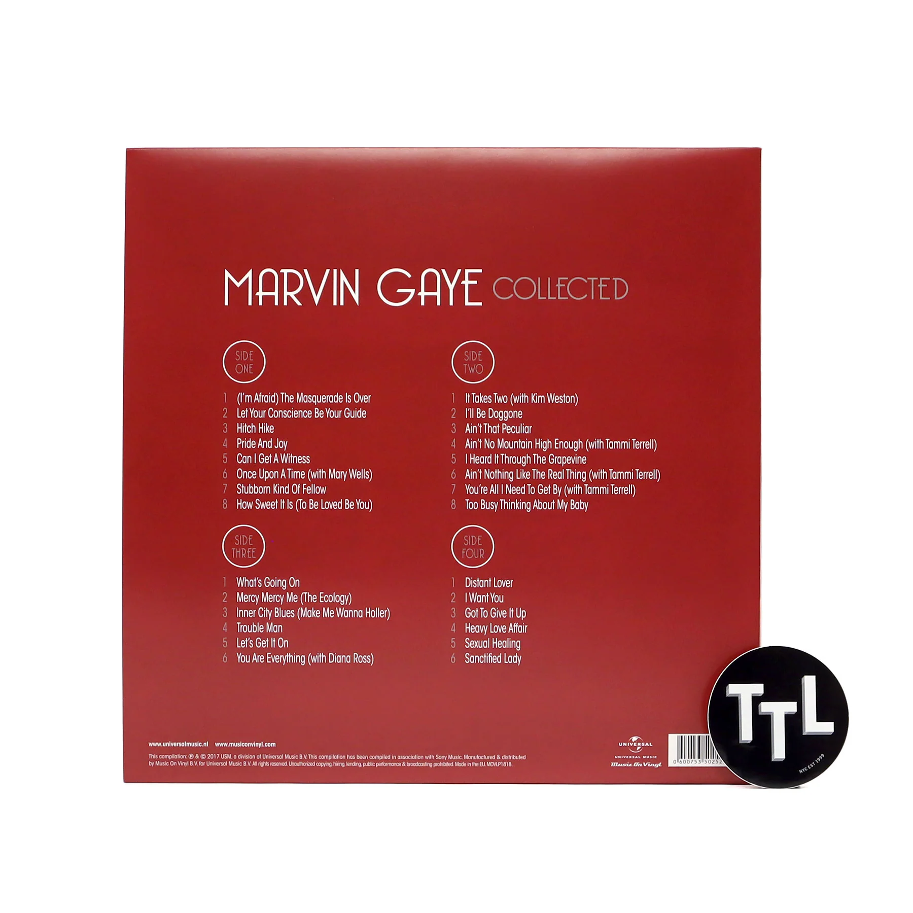 Marvin Gaye: Collected (Music On Vinyl 180g) Vinyl 2LP - Image 3
