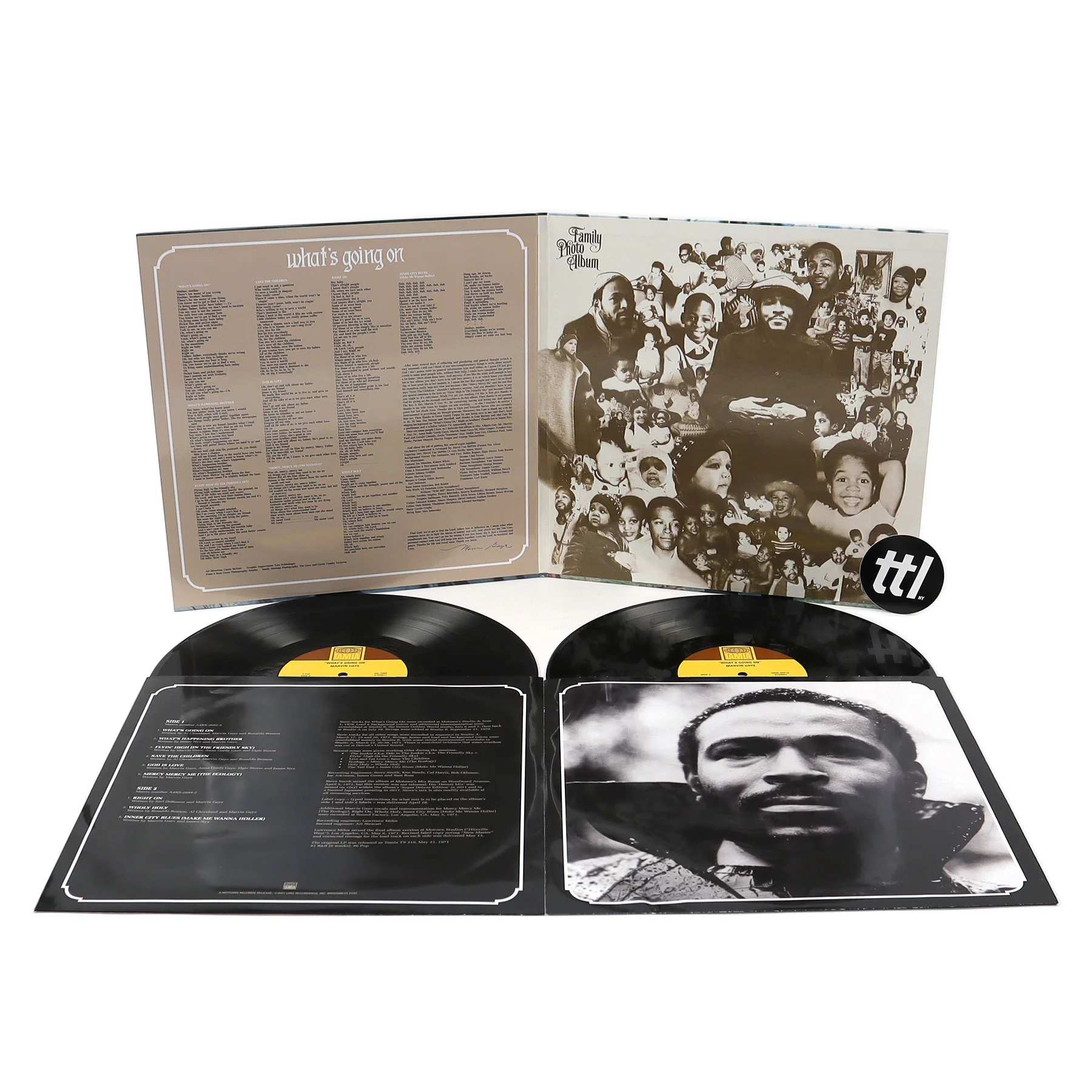 Marvin Gaye: What's Going On - 50th Anniversary Edition (180g) Vinyl 2LP - Image 2
