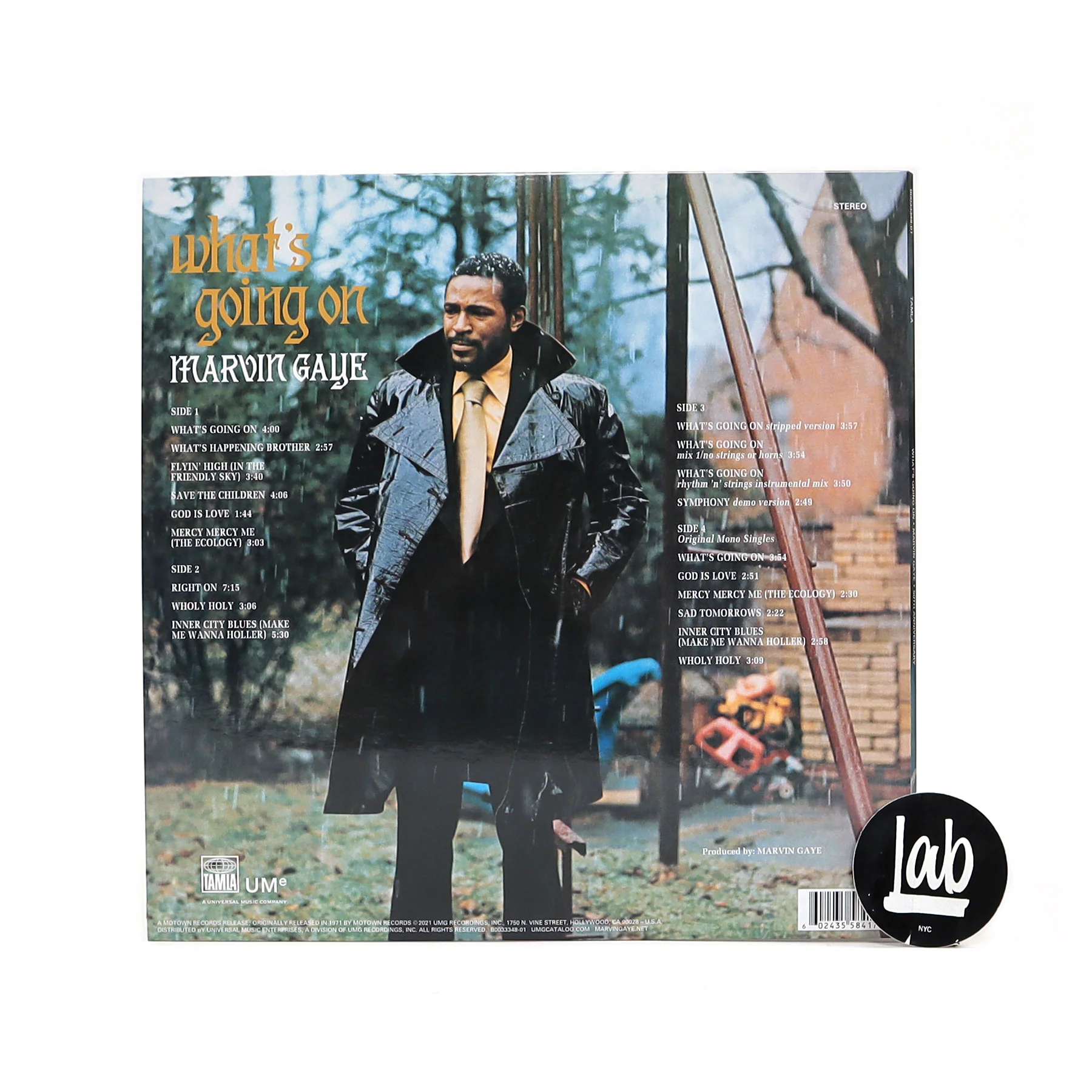 Marvin Gaye: What's Going On - 50th Anniversary Edition (180g) Vinyl 2LP - Image 3