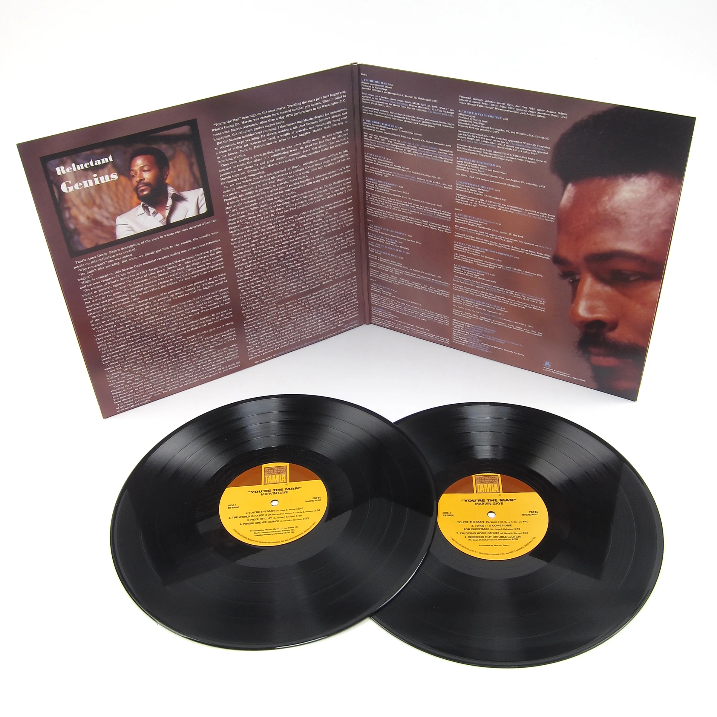 Marvin Gaye: You're The Man Vinyl 2LP - Image 2