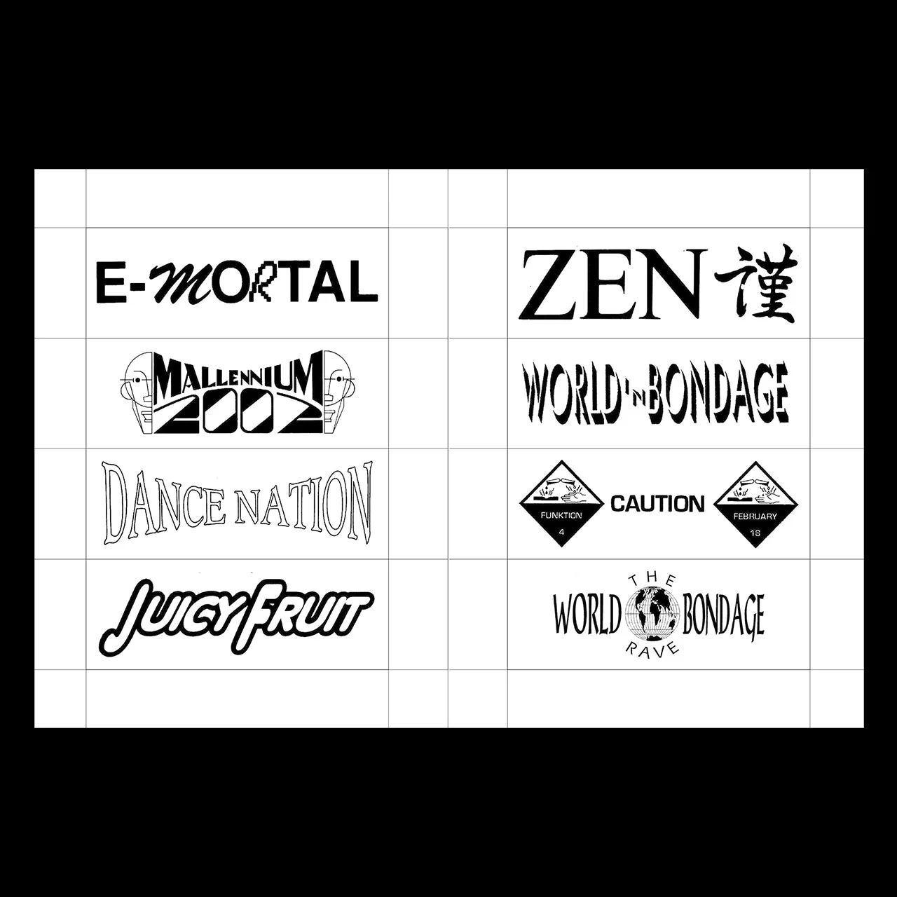 Masala Noir: Rave Logos Book - Image 10