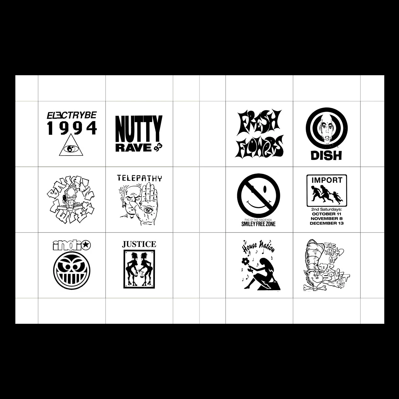 Masala Noir: Rave Logos Book - Image 13