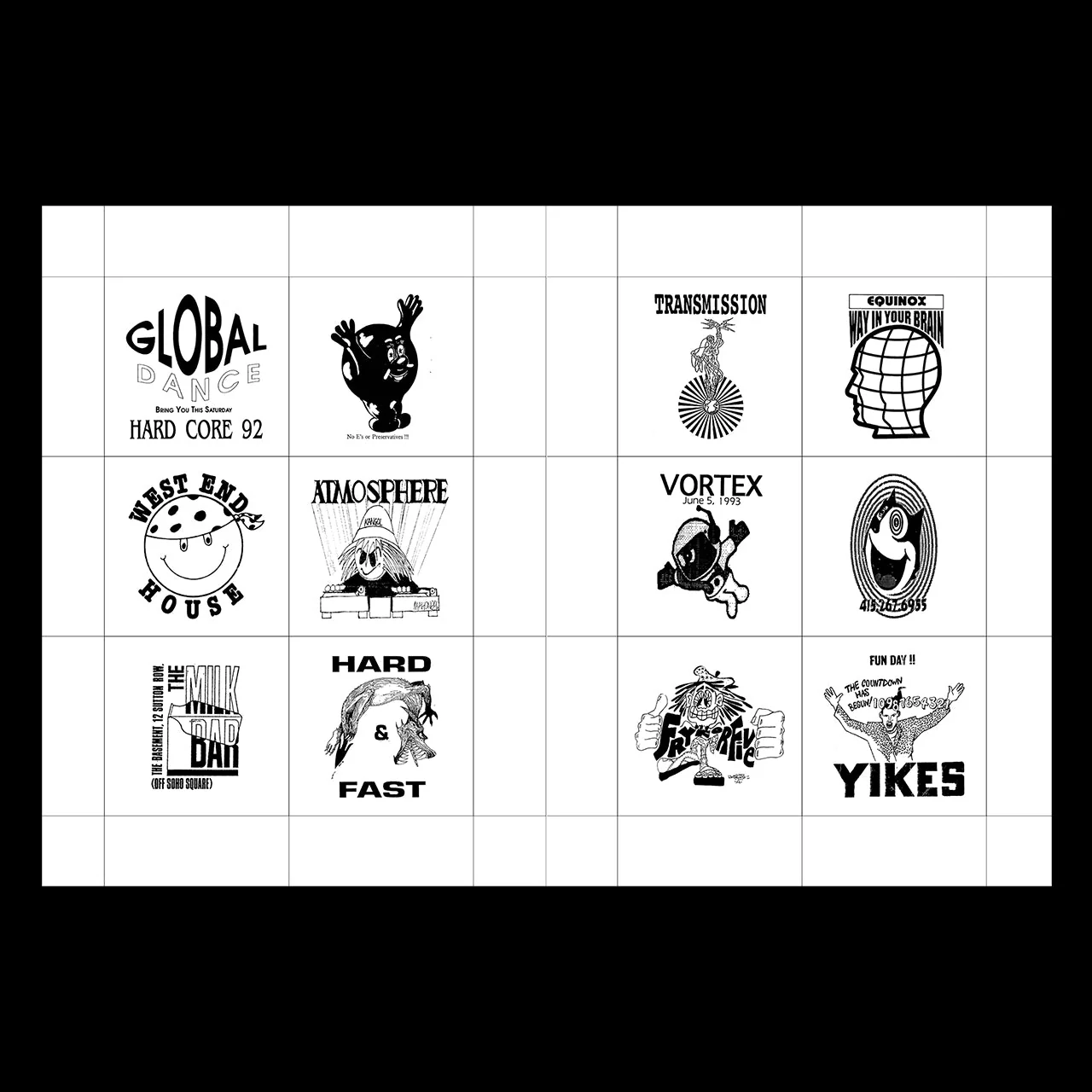 Masala Noir: Rave Logos Book - Image 9