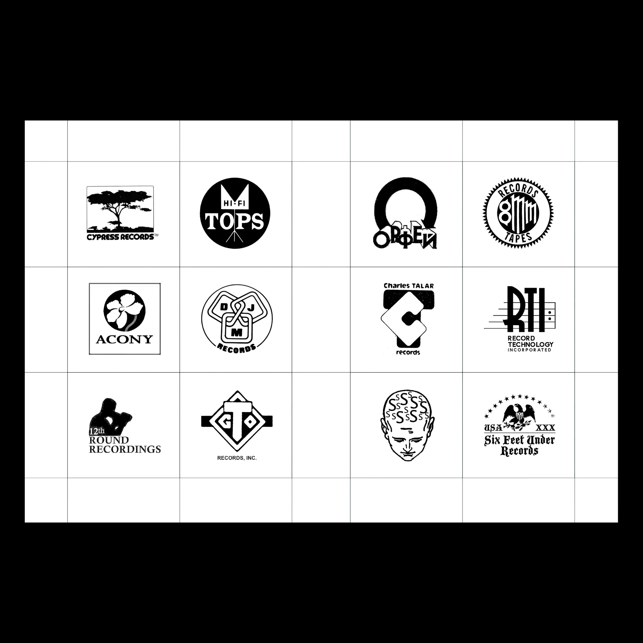Masala Noir: Record Label Logos 1960-2024 Book - Image 11