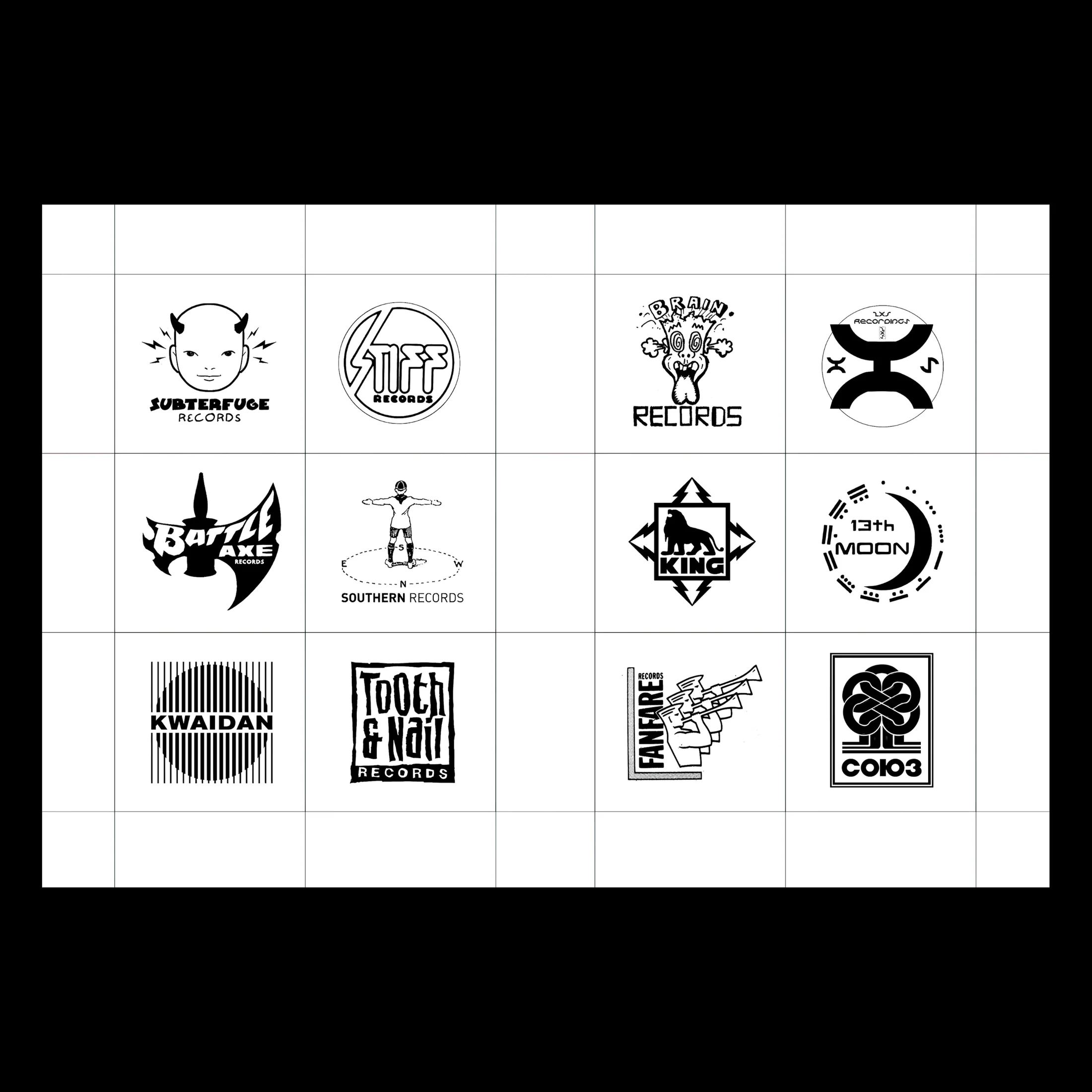 Masala Noir: Record Label Logos 1960-2024 Book - Image 12
