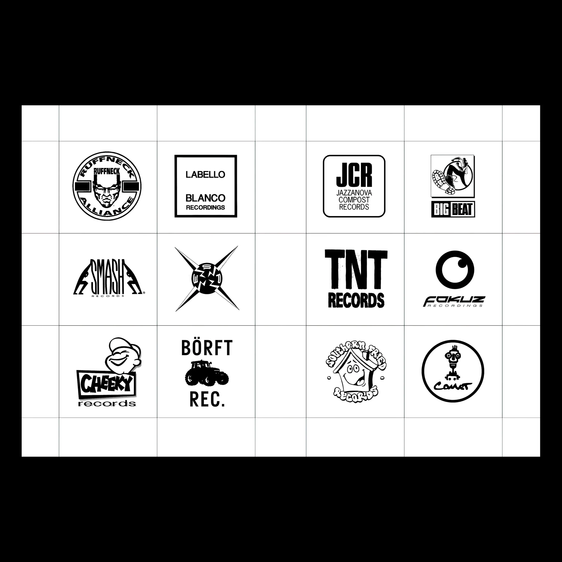 Masala Noir: Record Label Logos 1960-2024 Book - Image 9