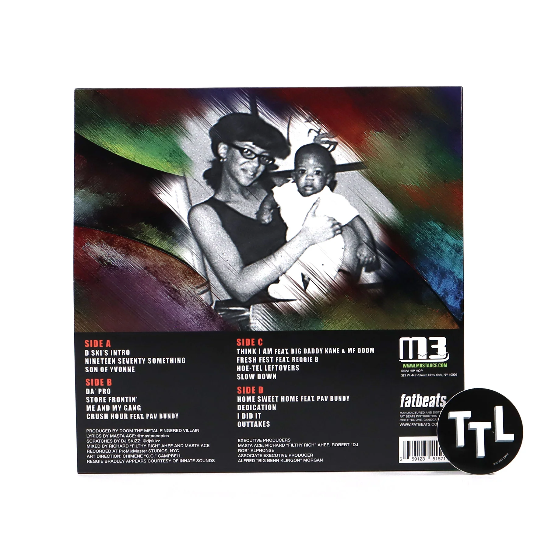 Masta Ace & MF Doom: MA_Doom - Son of Yvonne Vinyl 2LP - Image 3